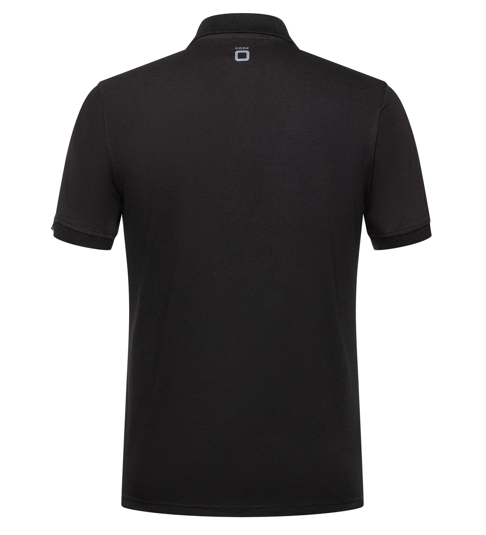 Cotton Polo Shirt Black for Men 