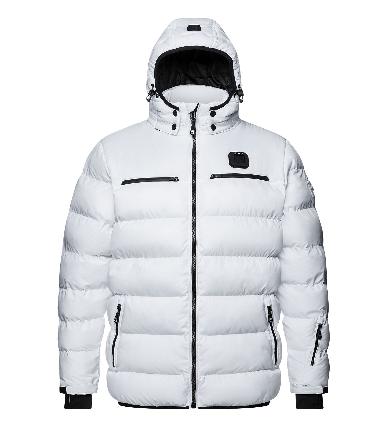 Puffer Jacket Men Monte Baldo M White