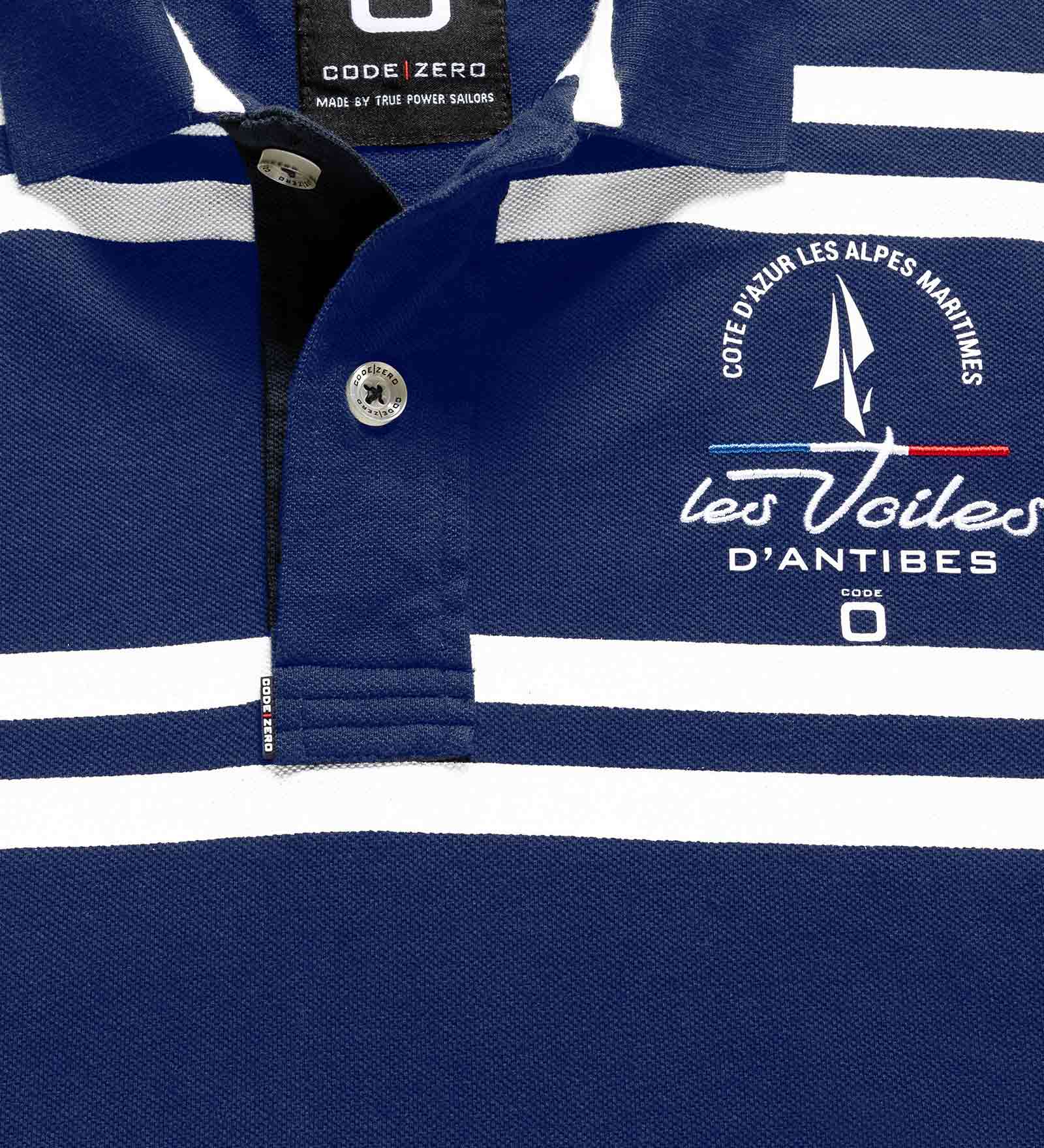 Poloshirt Herren Voiles d'Antibes Grande Voile