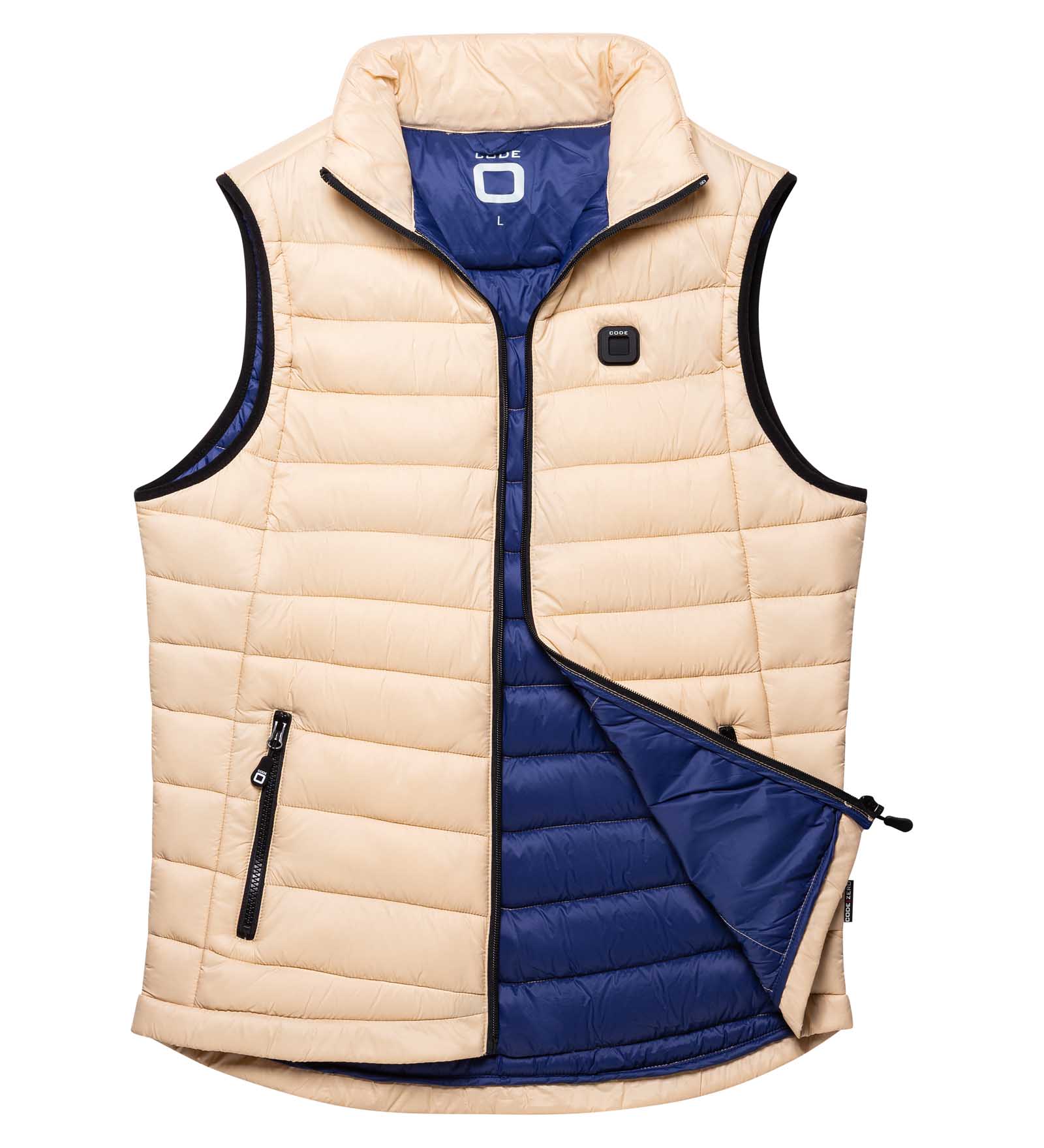 Steppweste Beige für Herren 