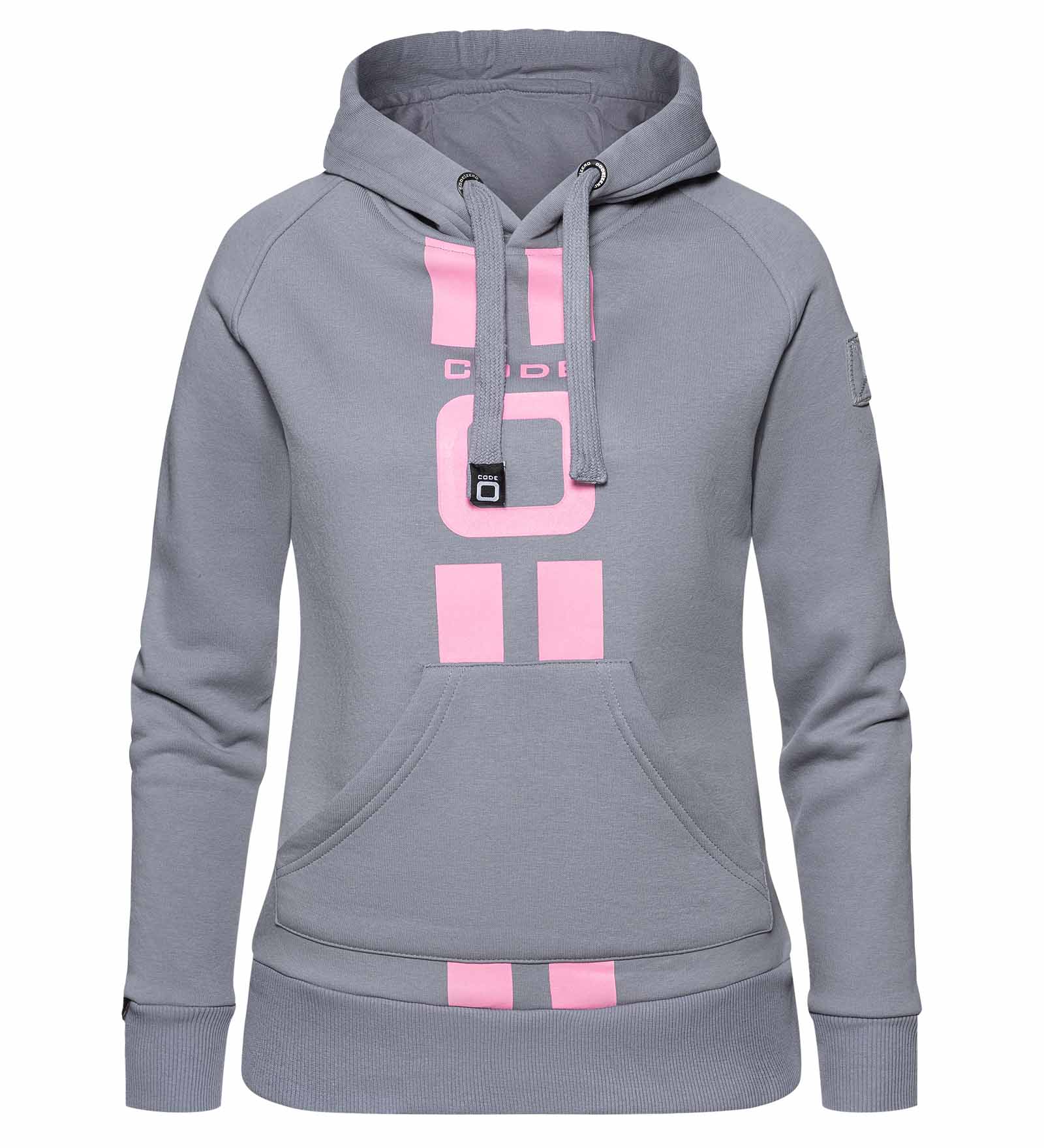 Kakadu viool Banzai Hoodie Dames Bow XL Grey | CODE-ZERO Webshop