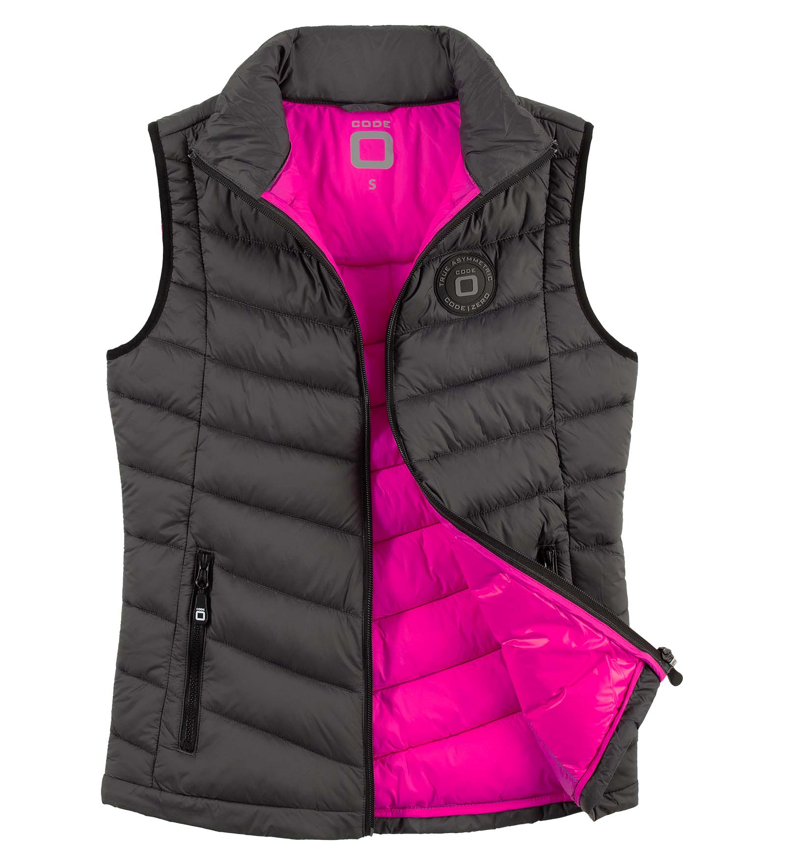 Quilted Vest Grey for Women 