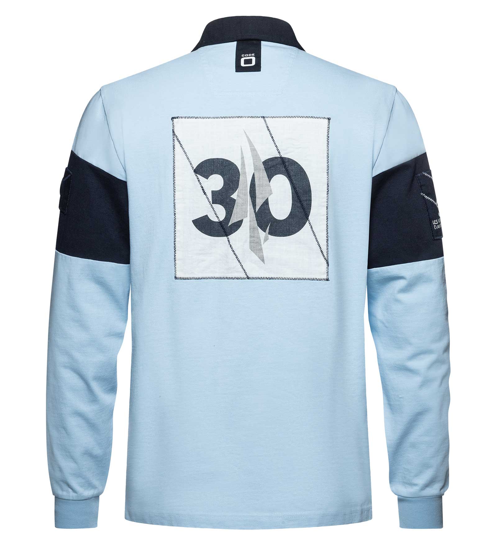 Maglia da rugby Blu da Uomo 