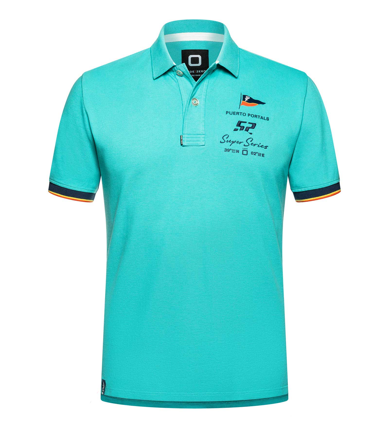 Polo de algodón Verde para Hombre 