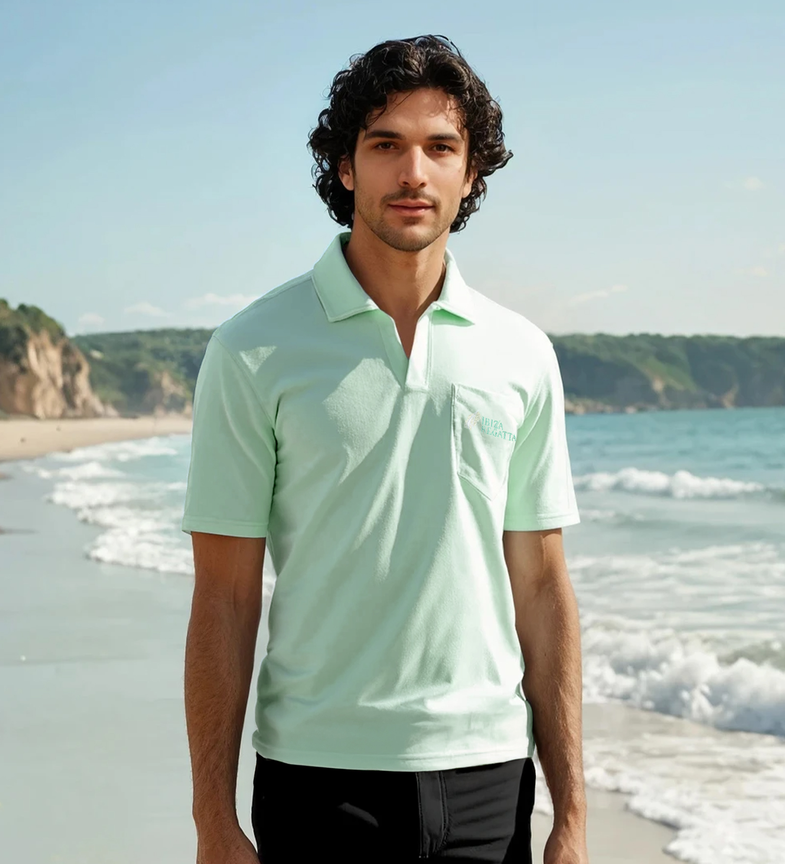 Terry Polo Green for Men 