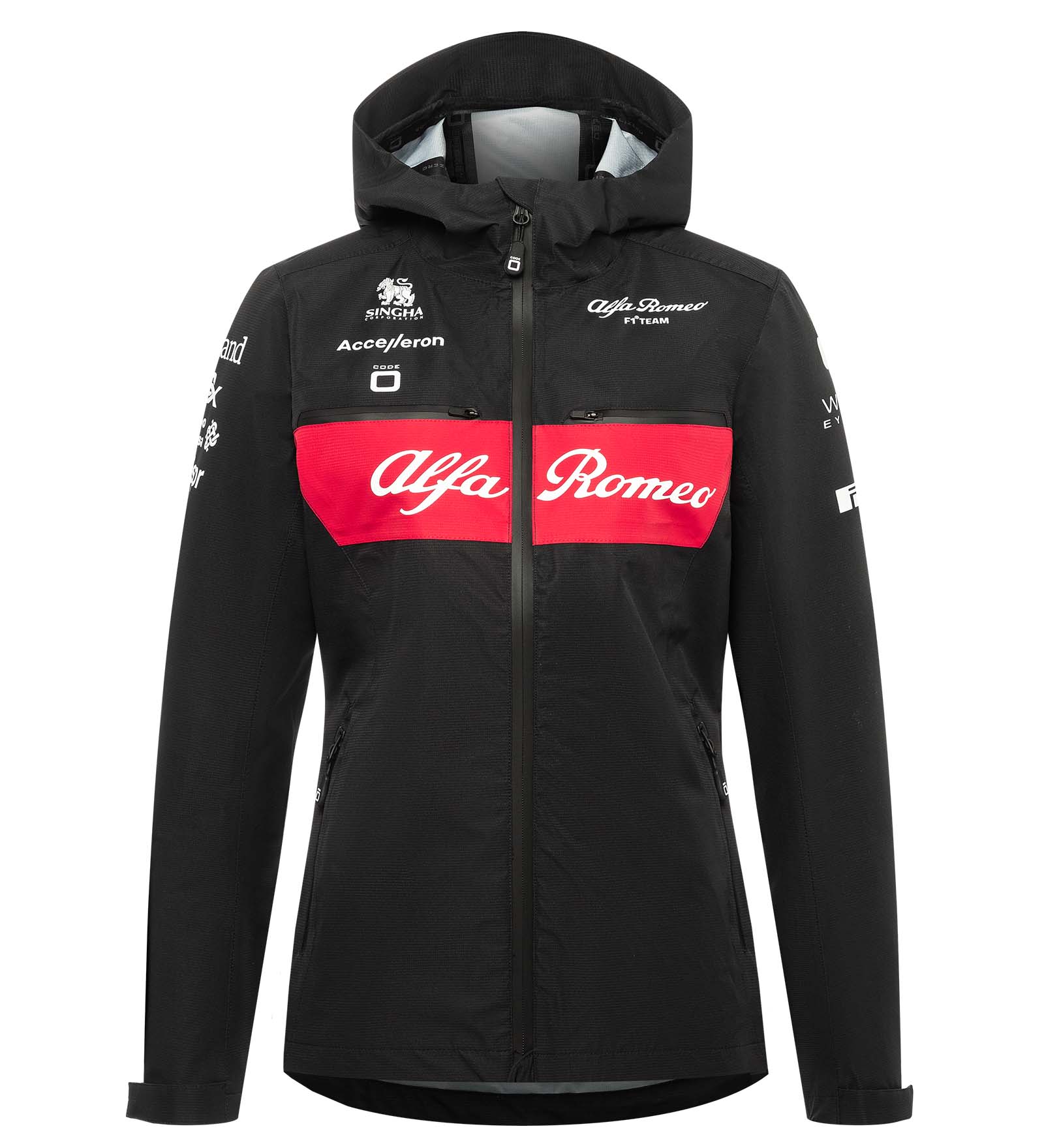 Regnjacka Dam Svart XS Alfa Romeo F1 Teamwear