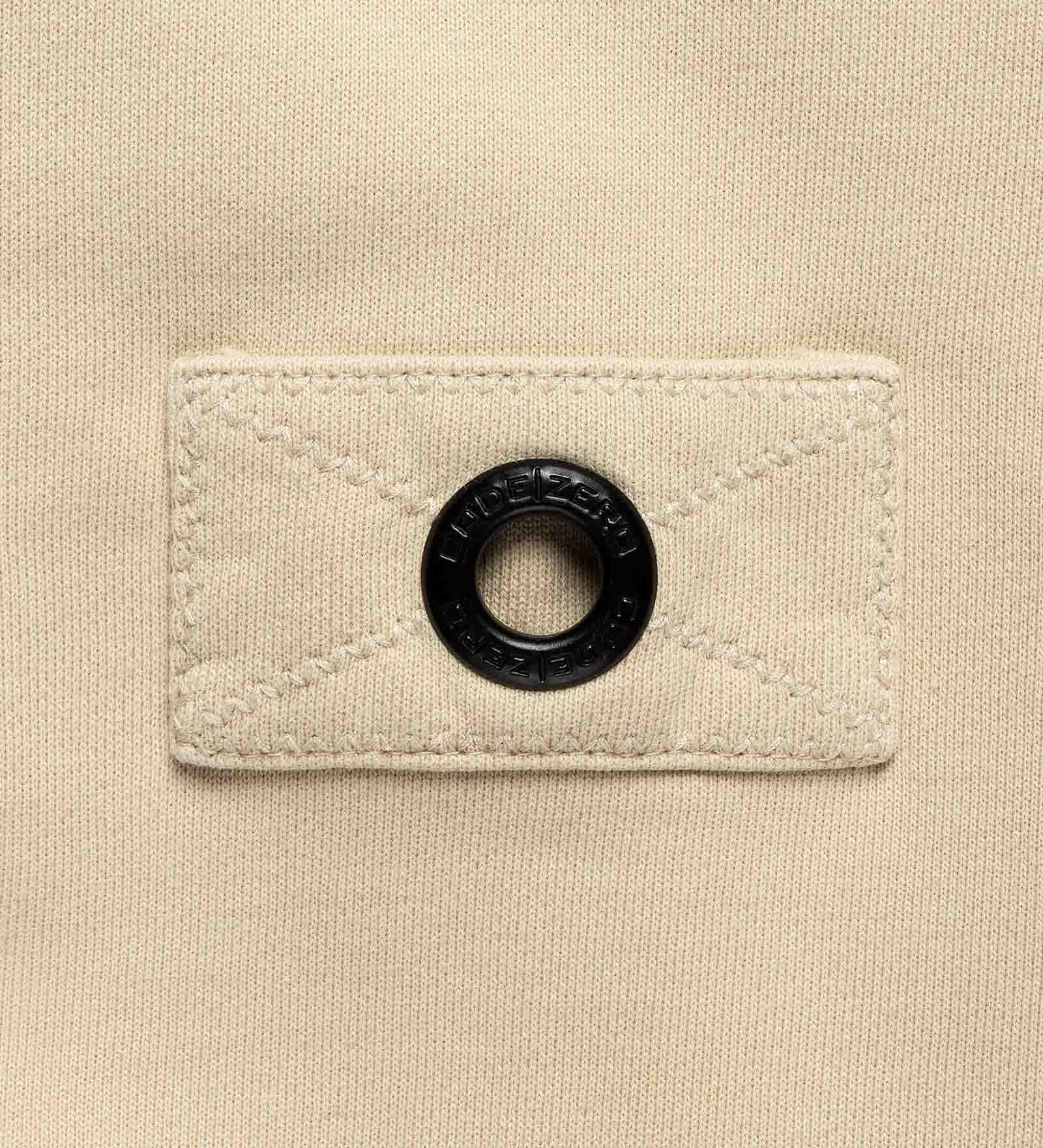 Felpa con cappuccio Beige da Uomo 