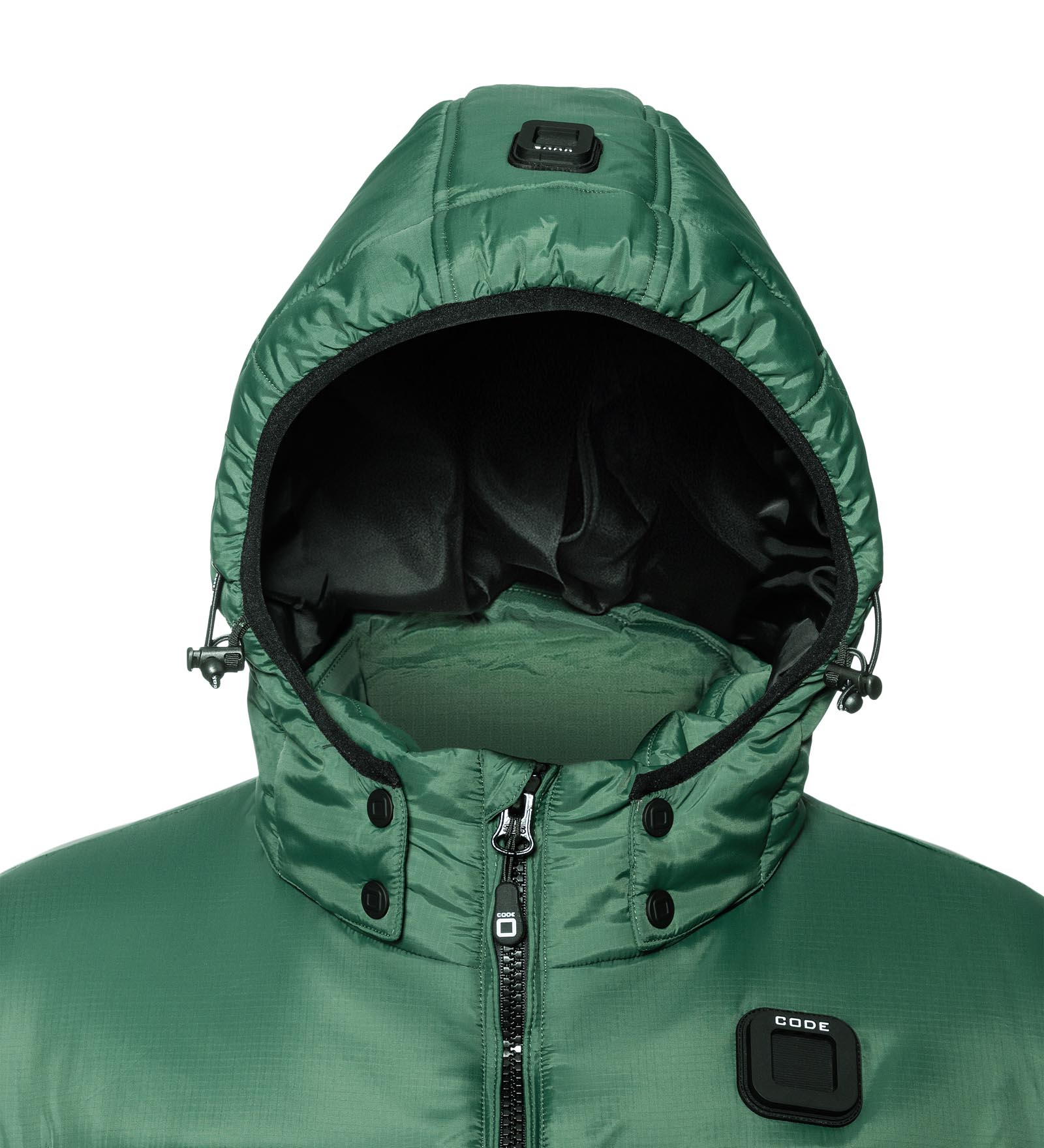 CODE-ZERO Puffer Jacket Men Monte Baldo Green XL