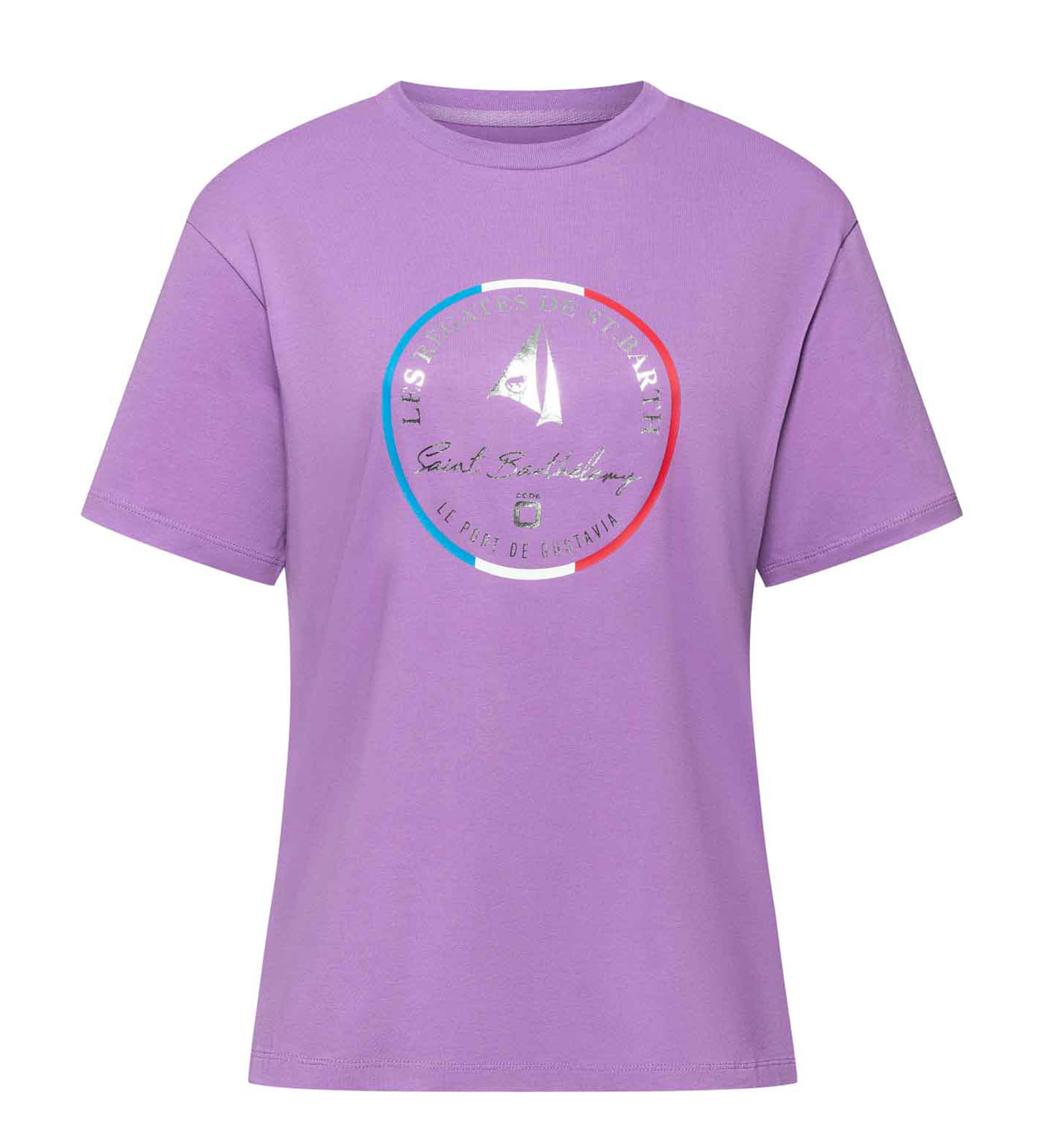 T-shirt Violet pour Femmes 