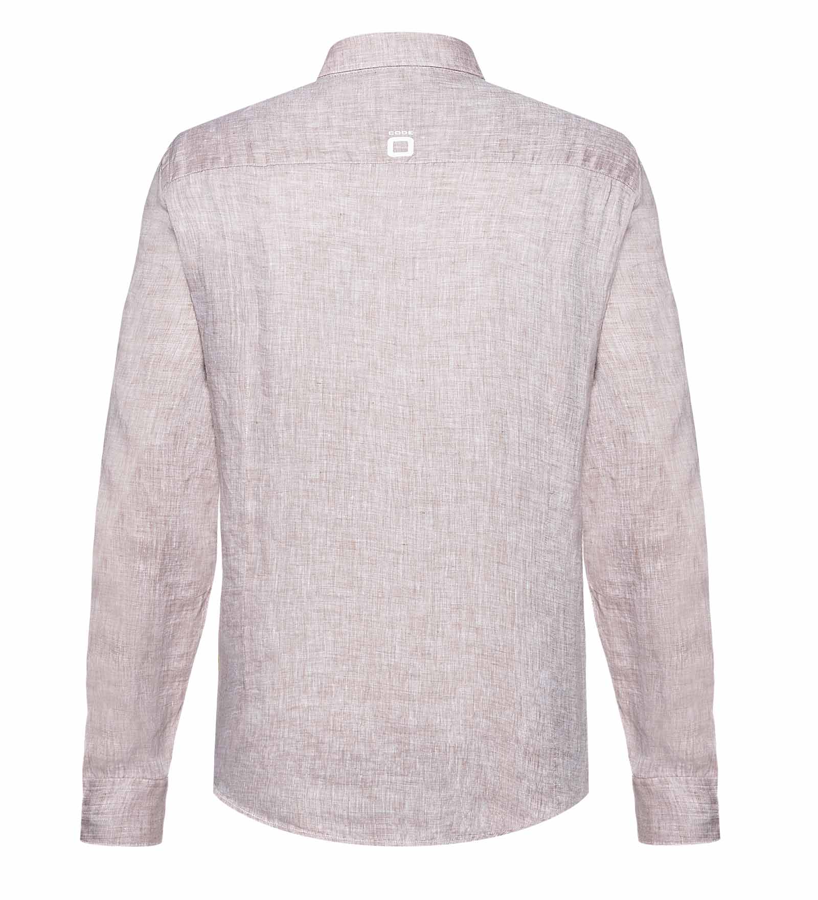 Camicia di lino Beige da Uomo Camicia di lino Beige da Uomo