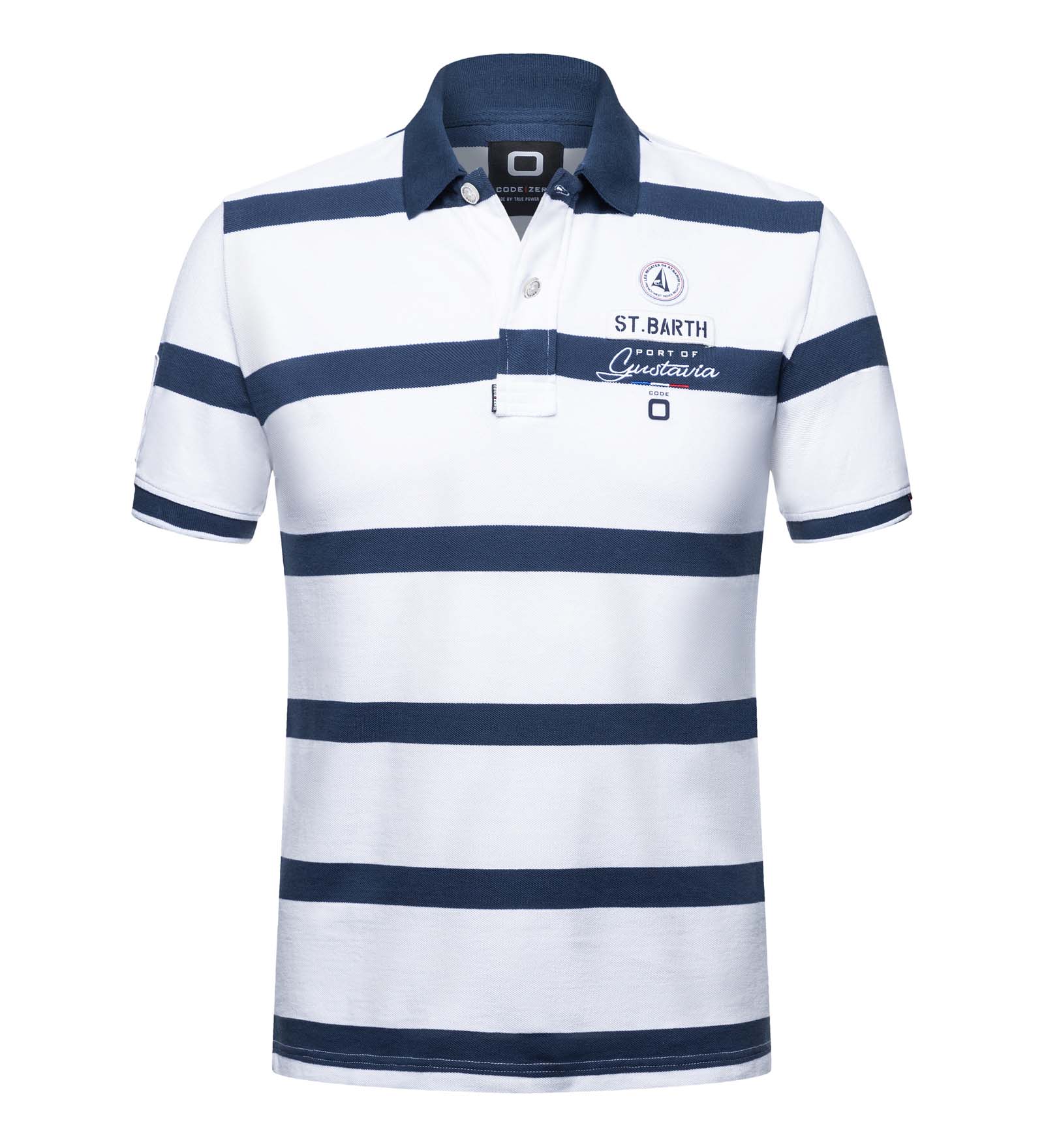 St. Barth Polo Shirt white