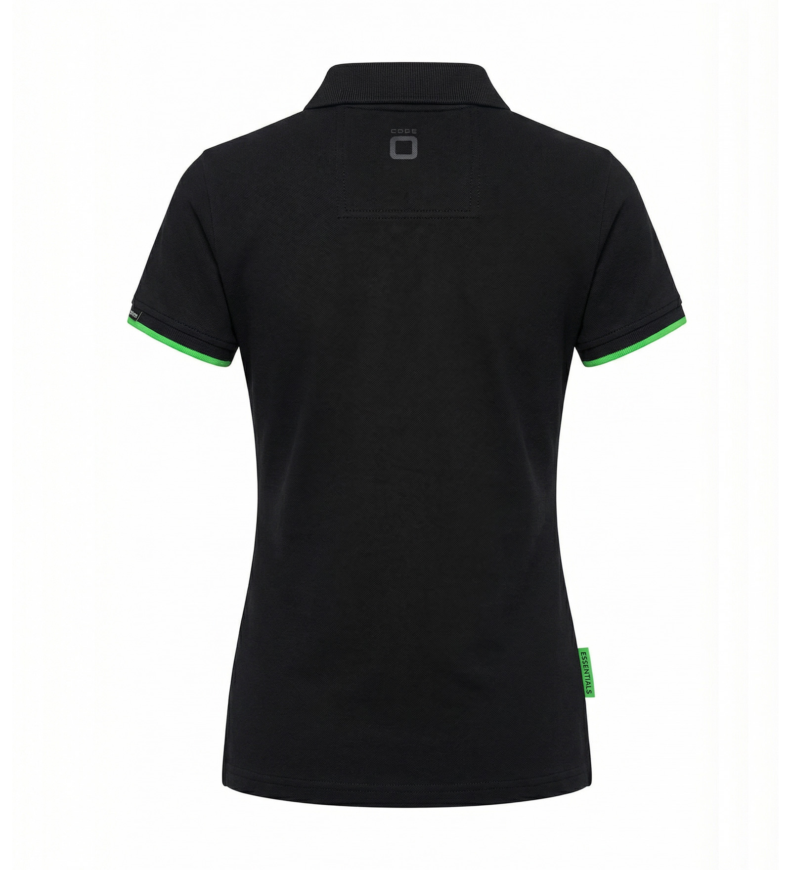 Cotton Polo Black for Women