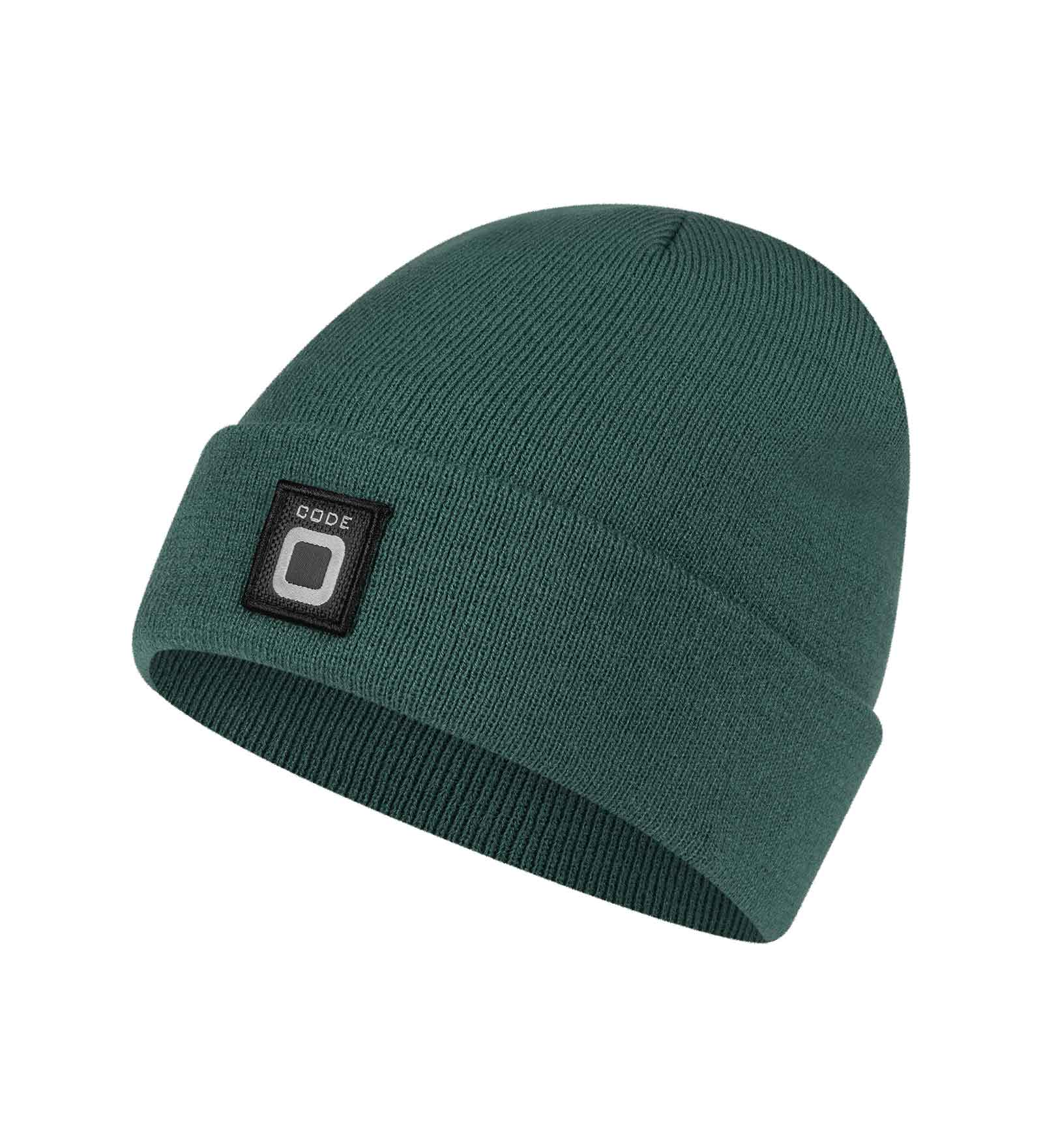 Knitted beanie green