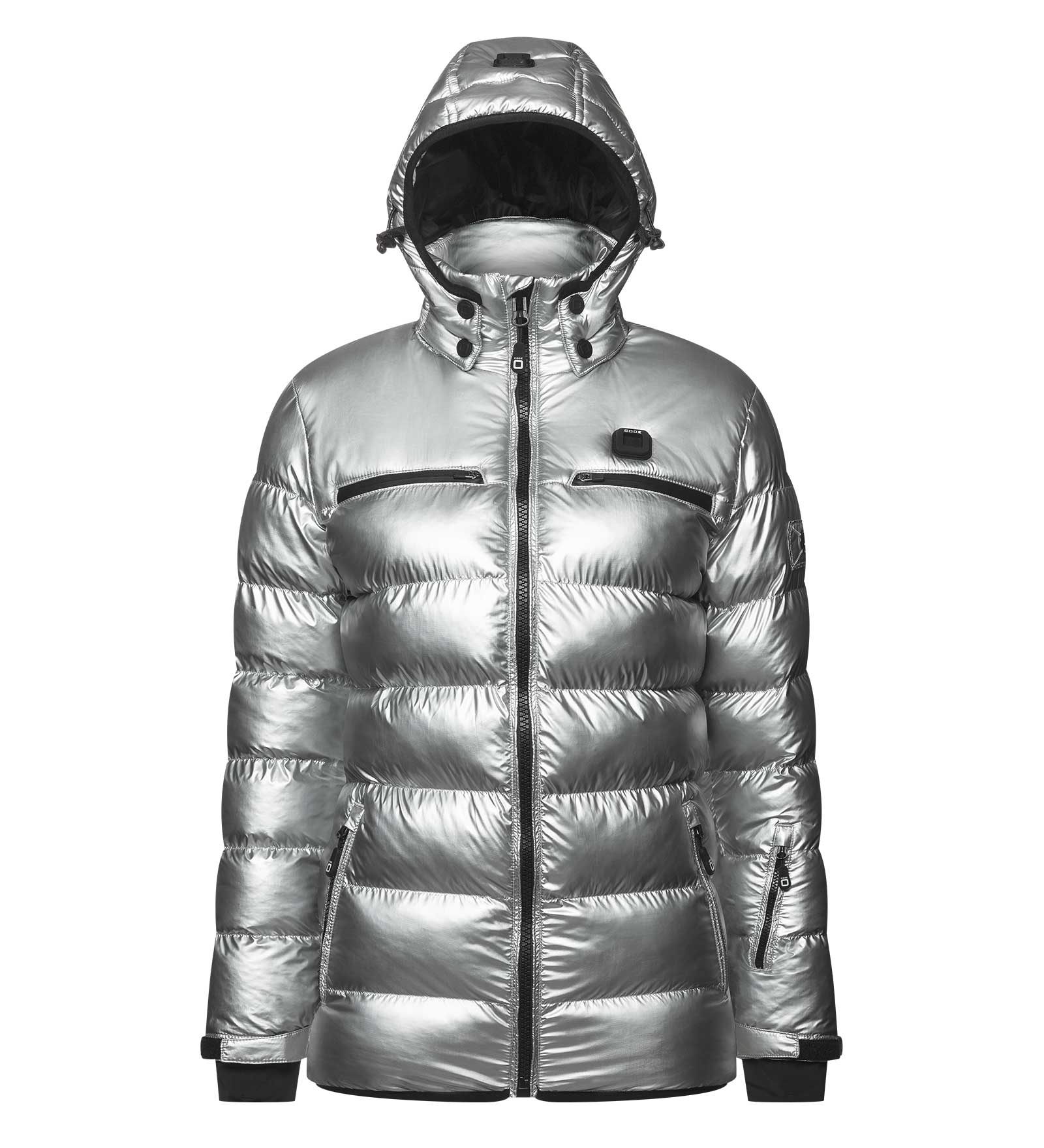 Puffer Jacket Women silver