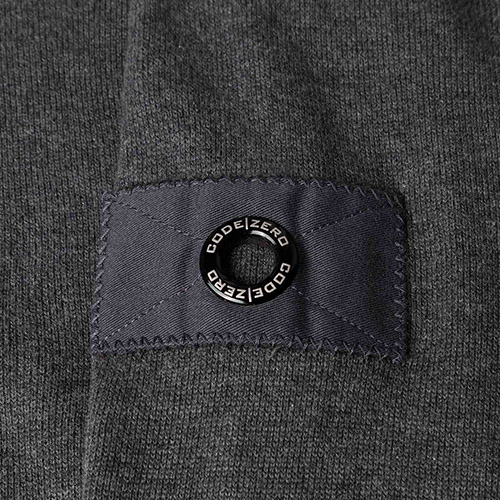 Grey jumper details Grey jumper details