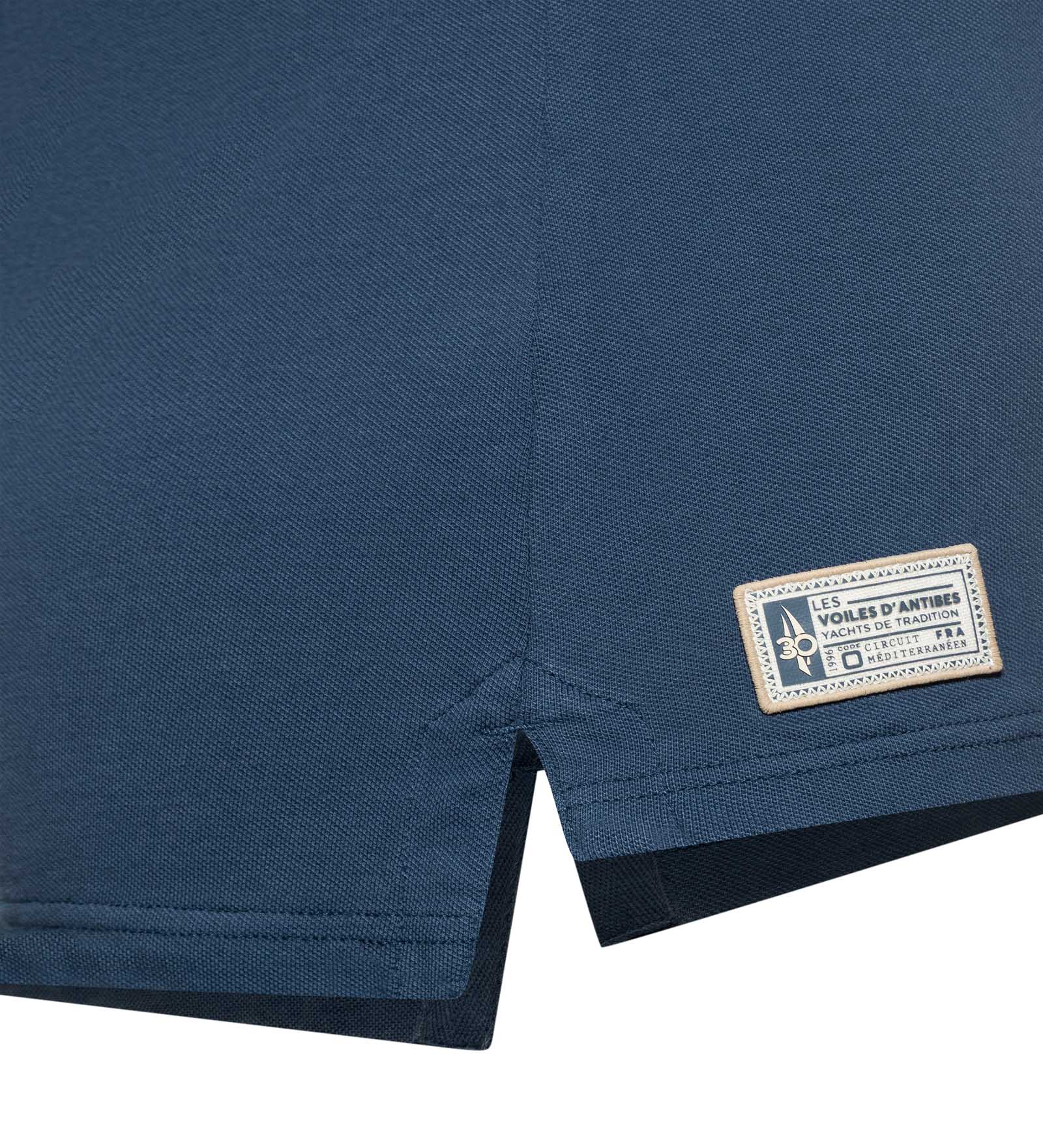 Polo in cotone elasticizzato Blu marino da Donna Polo in cotone elasticizzato Blu marino da Donna