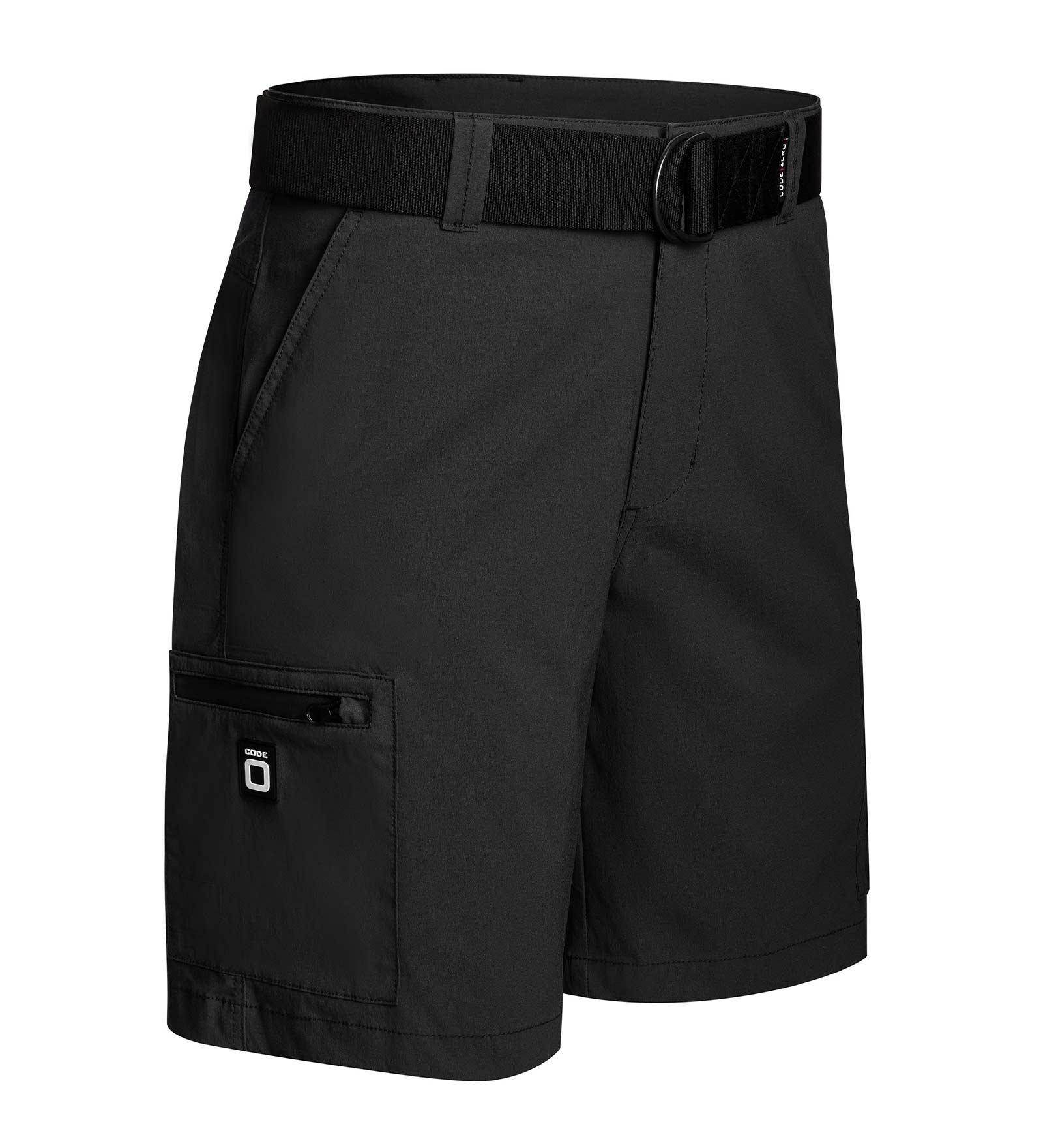 Short Cargo Noir pour Hommes 