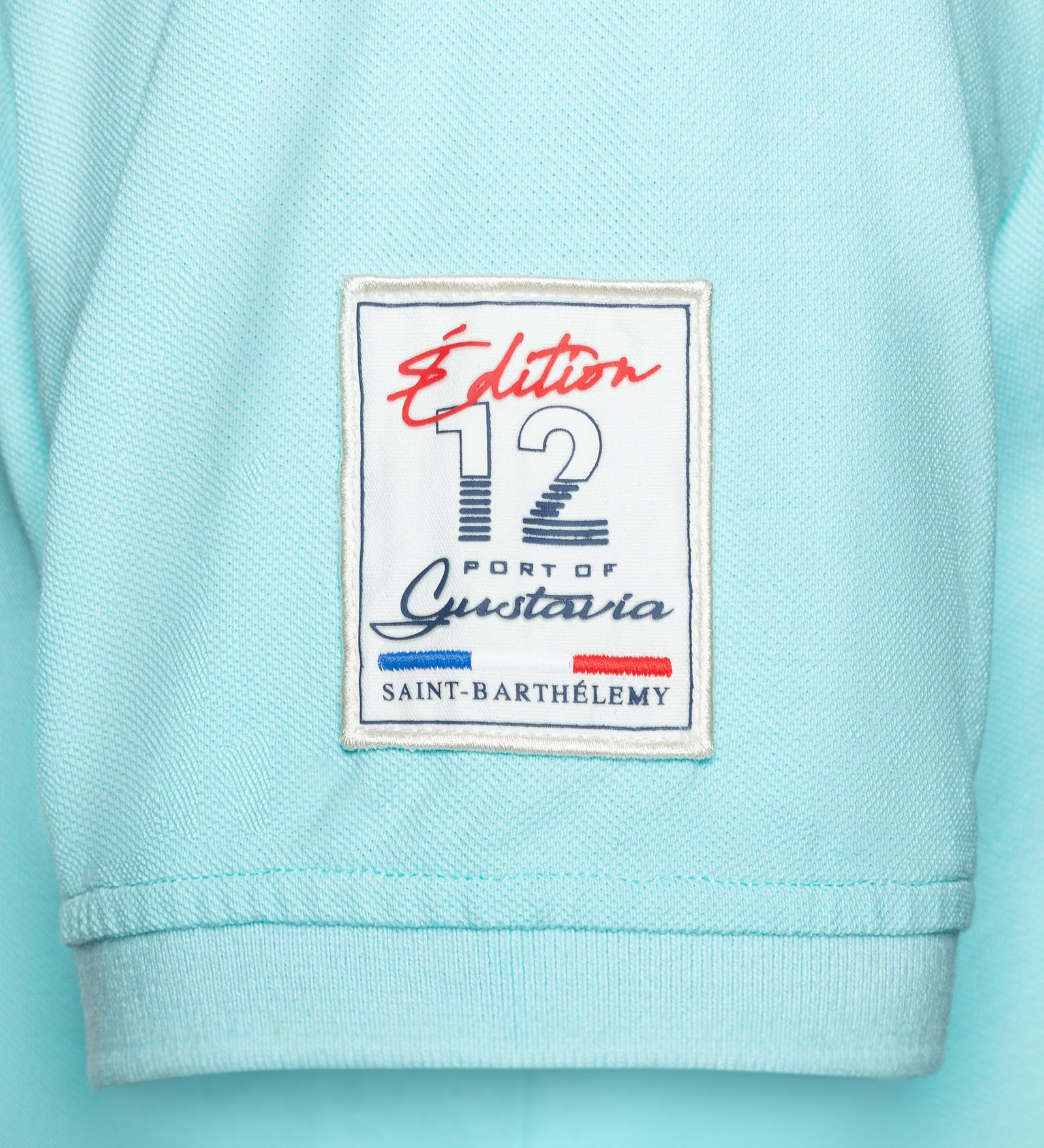 Cotton Polo Shirt Turquoise for Men 
