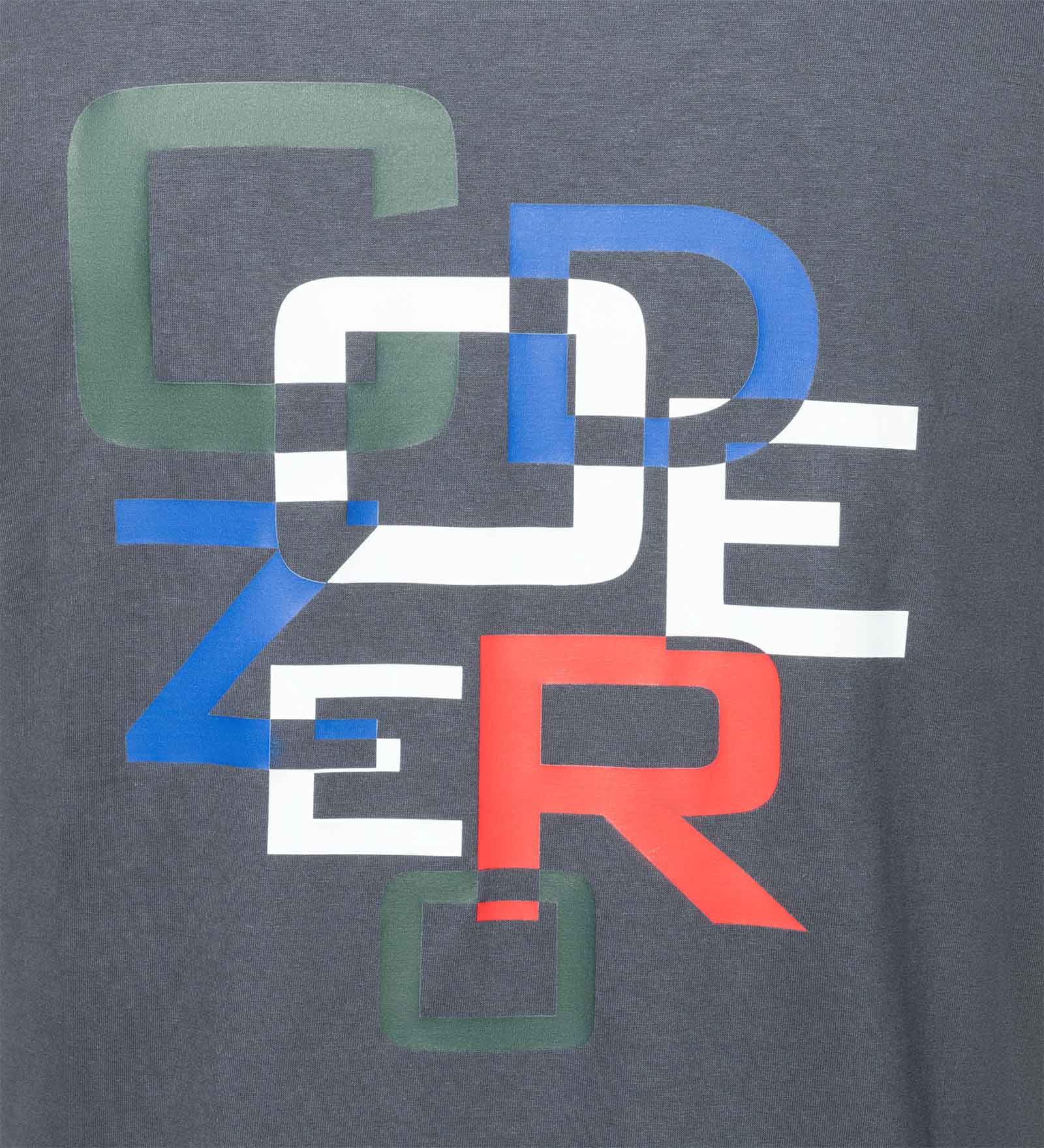 T-Shirt CODE-ZERO blue-grey