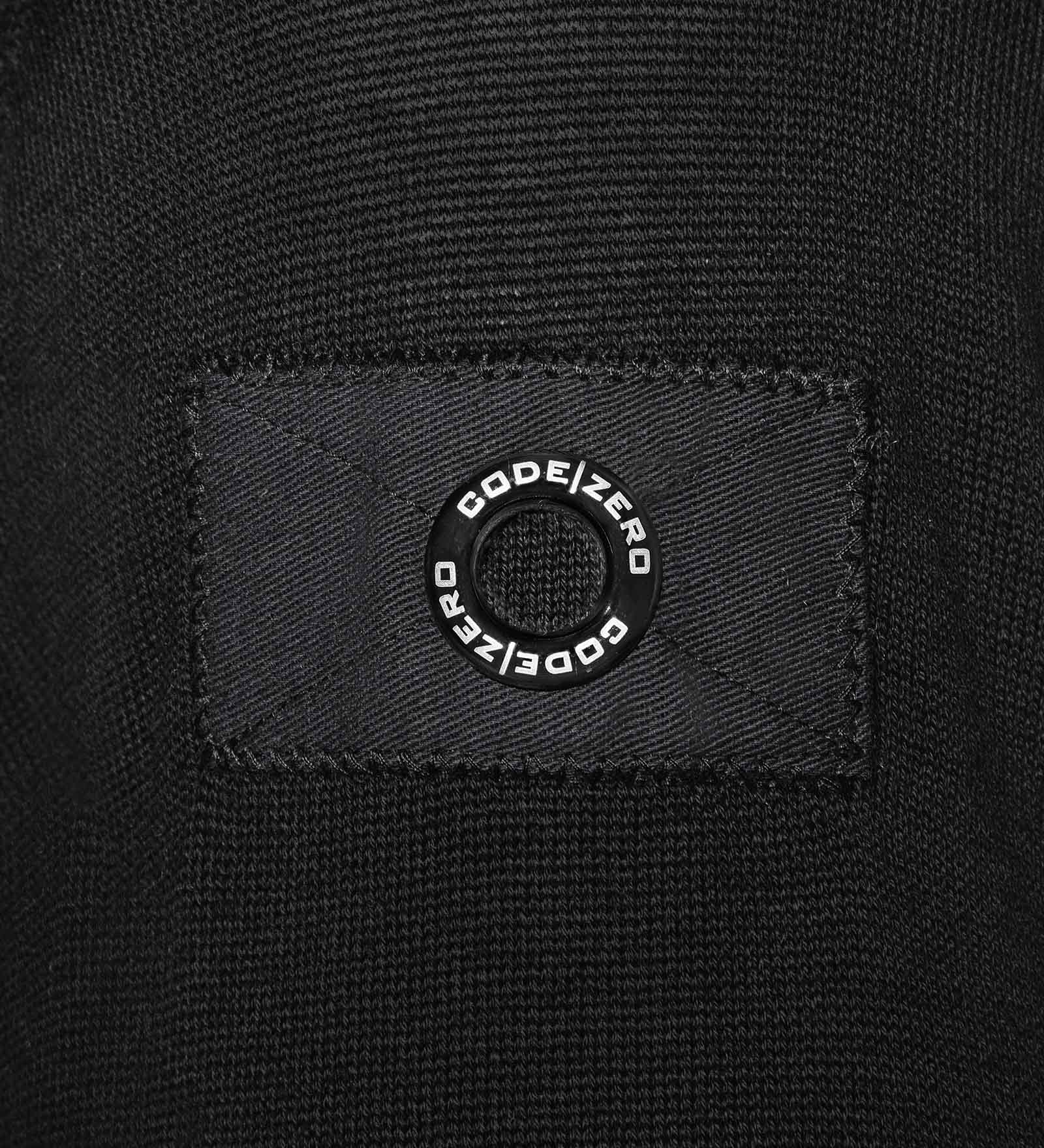 Details of a black jumper