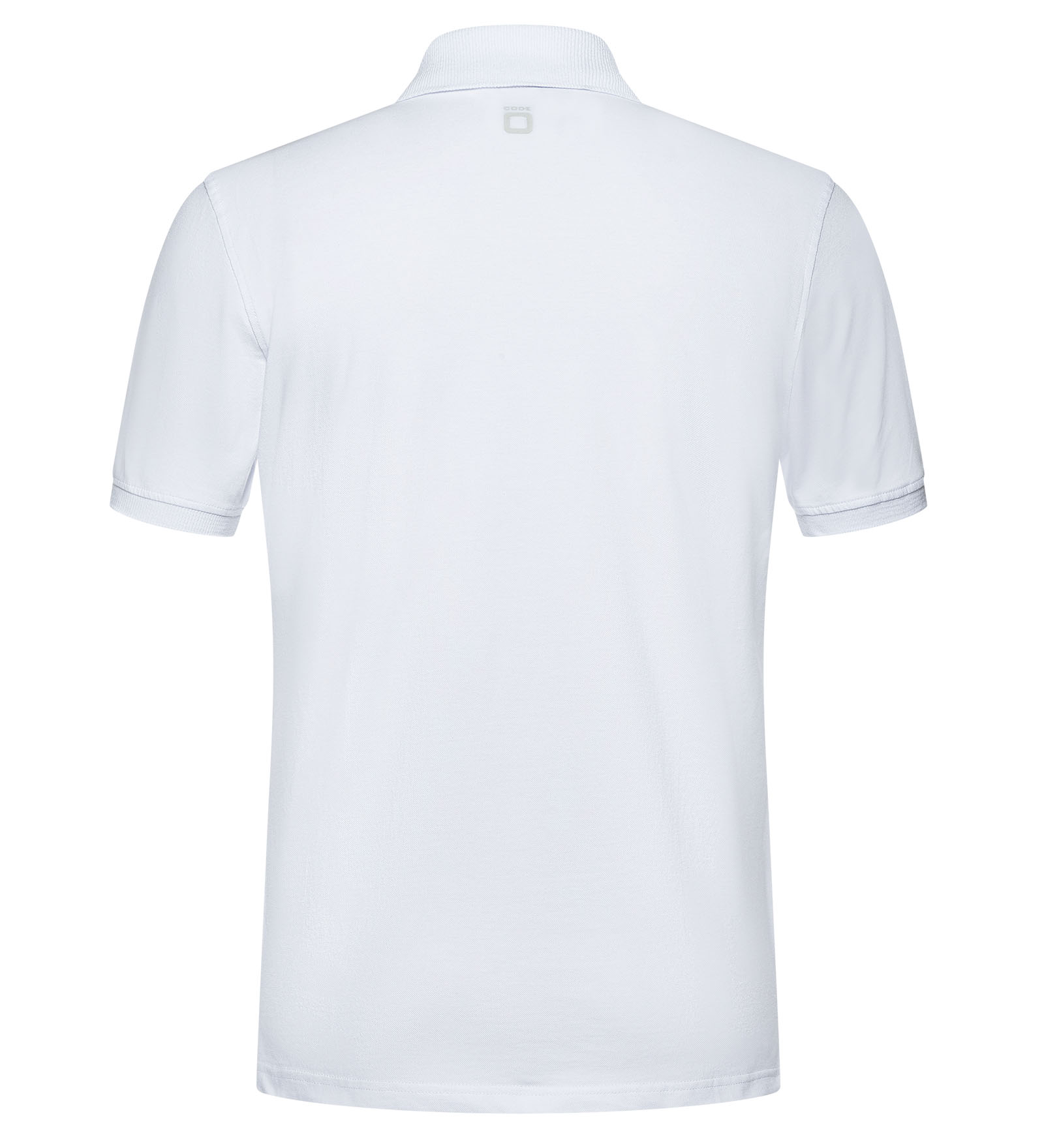 Cotton Polo Shirt White for Men 