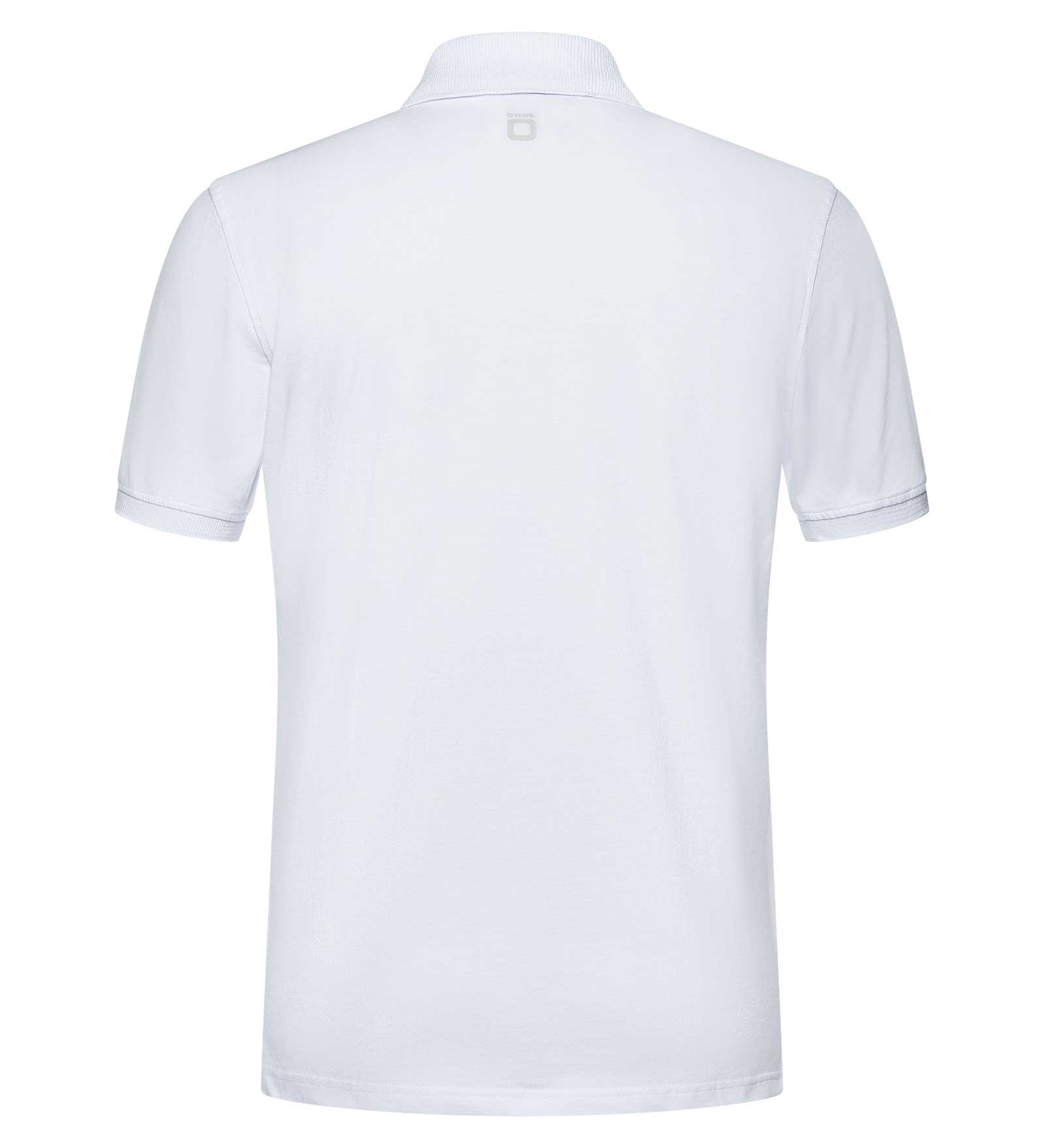 Cotton Polo Shirt White for Men 