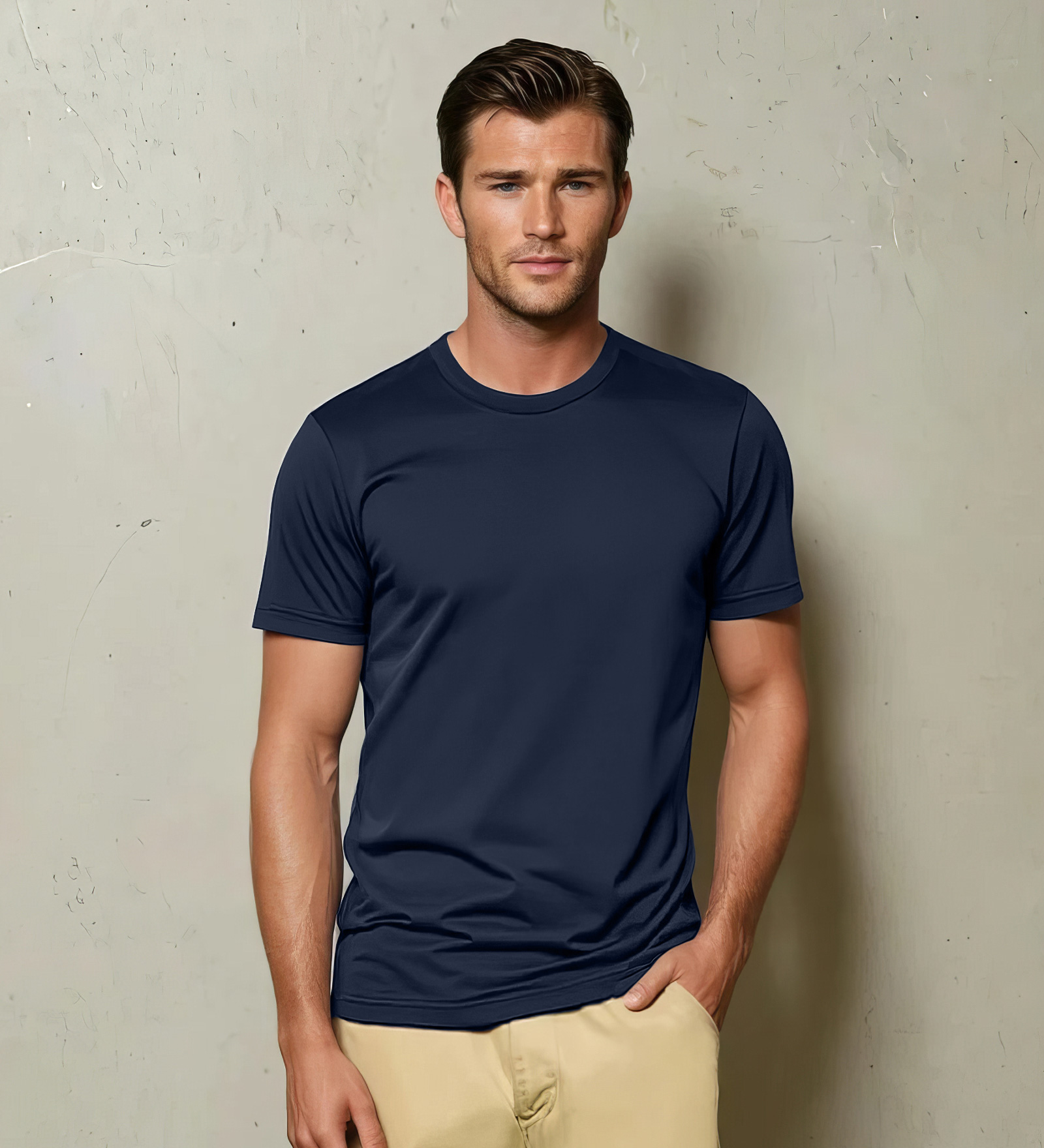 Essential T-Shirt Navy für Herren und Damen 