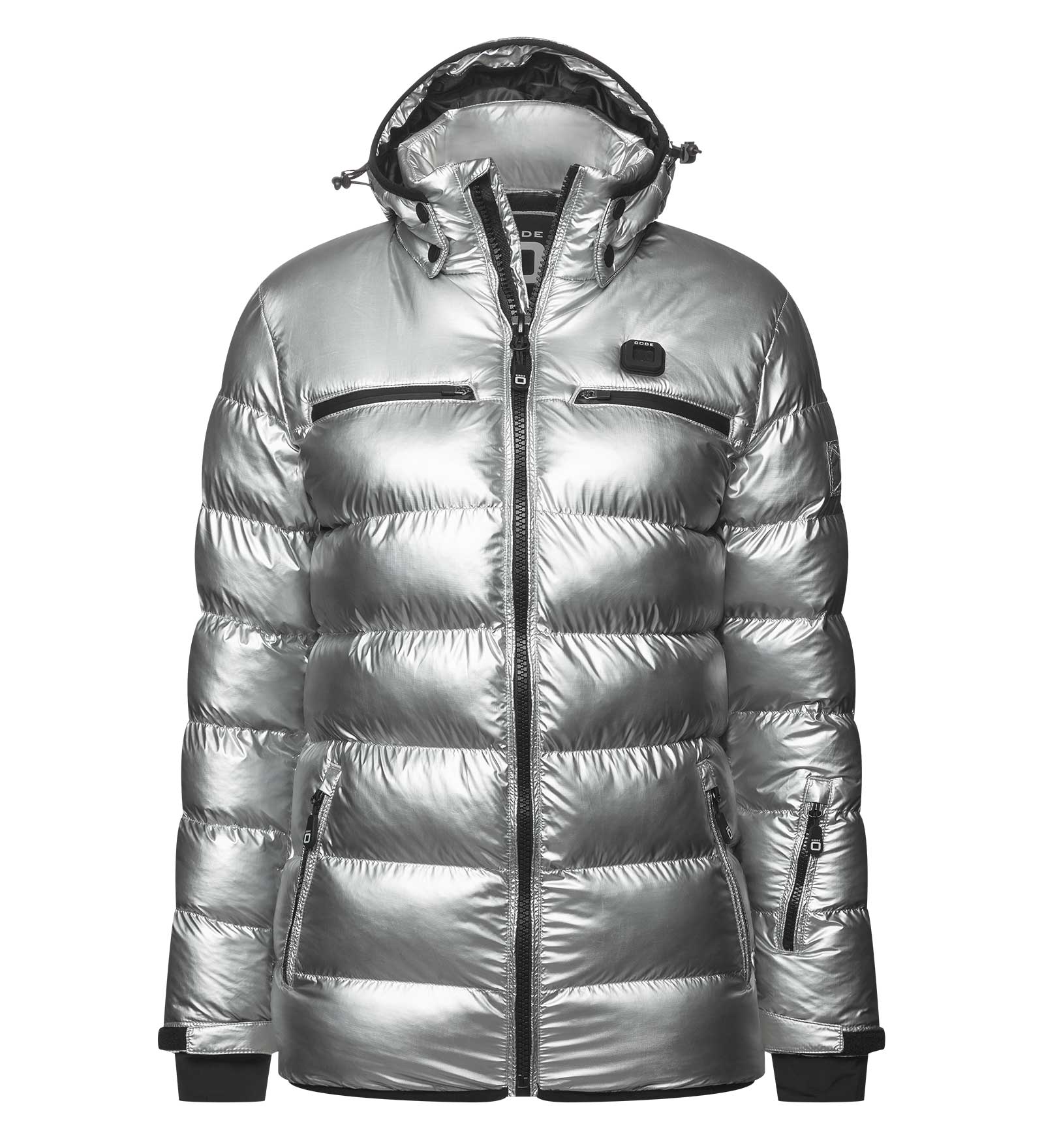 Puffer Jacket Women silver