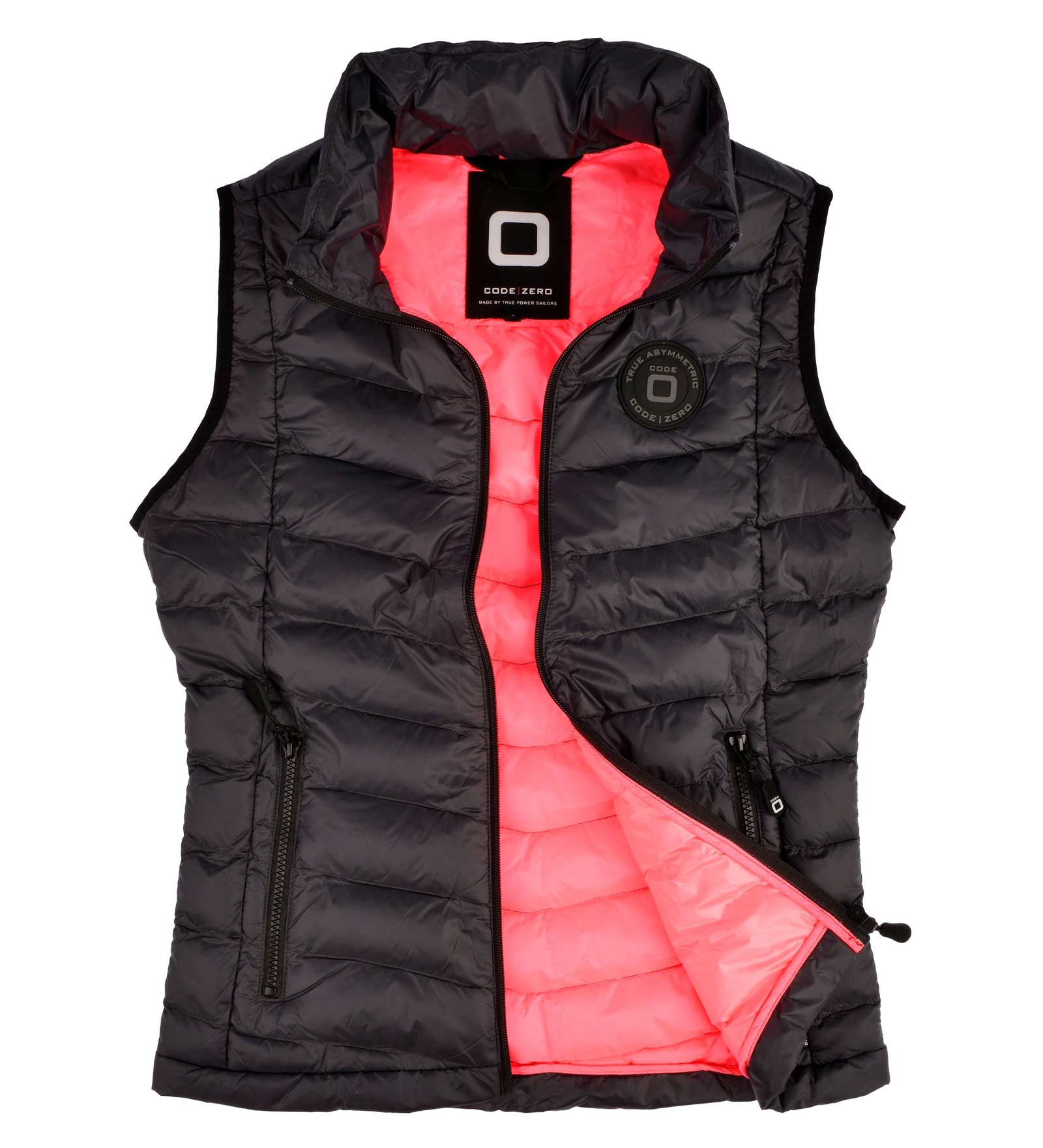 Quilted Vest Black for Women 