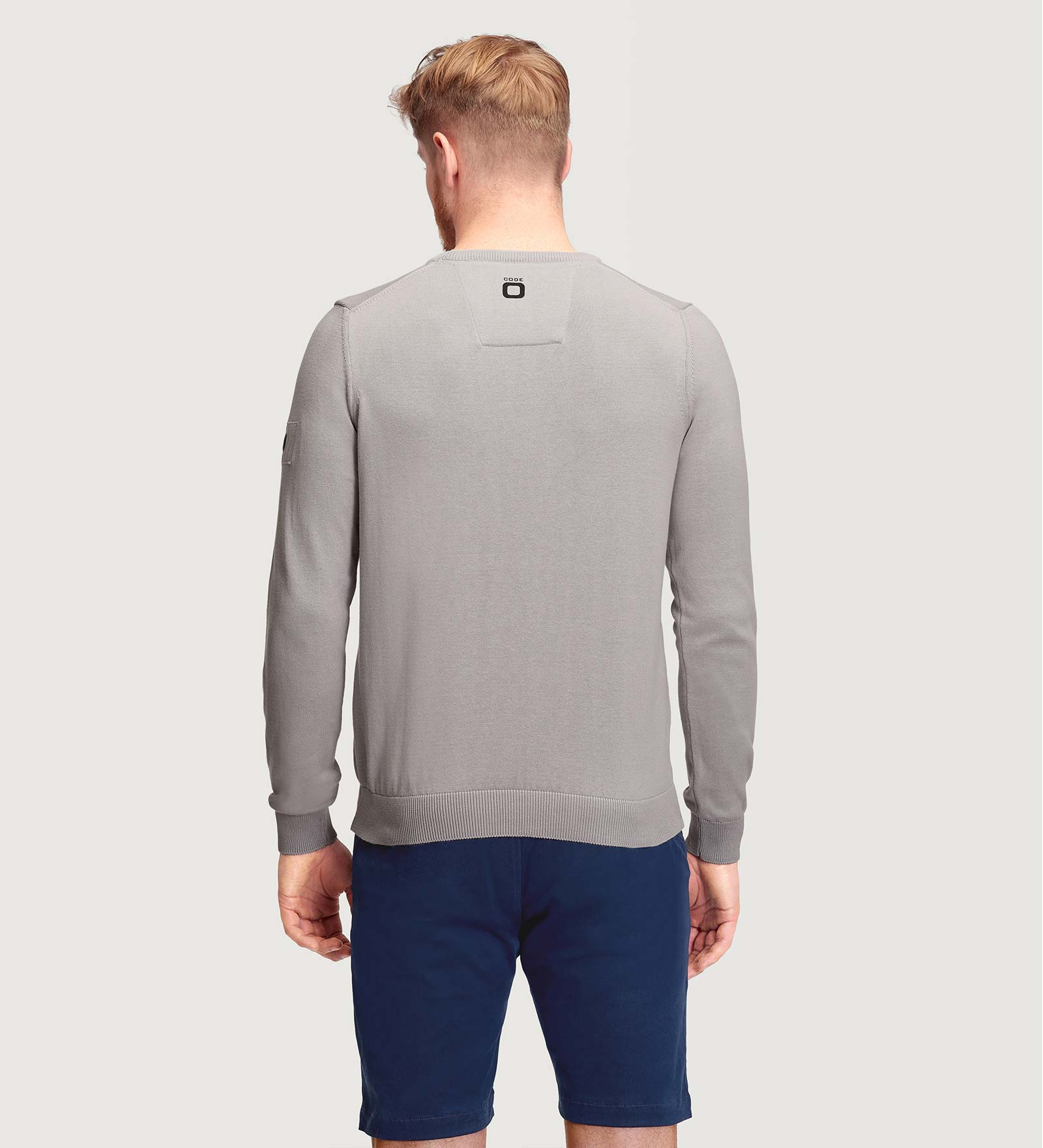 Maglione girocollo Grigio da Uomo 