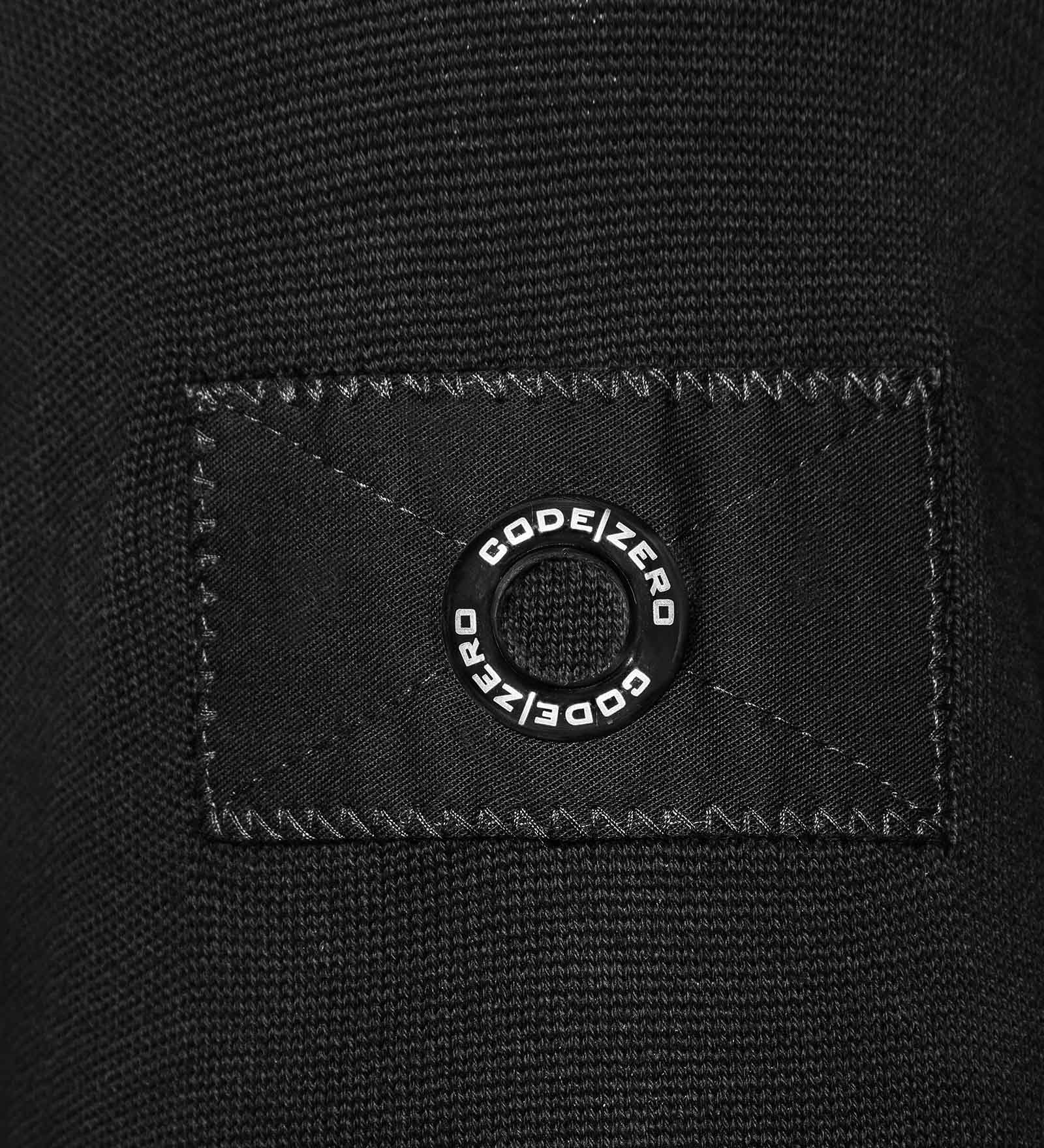 Eyelet of a black jumper