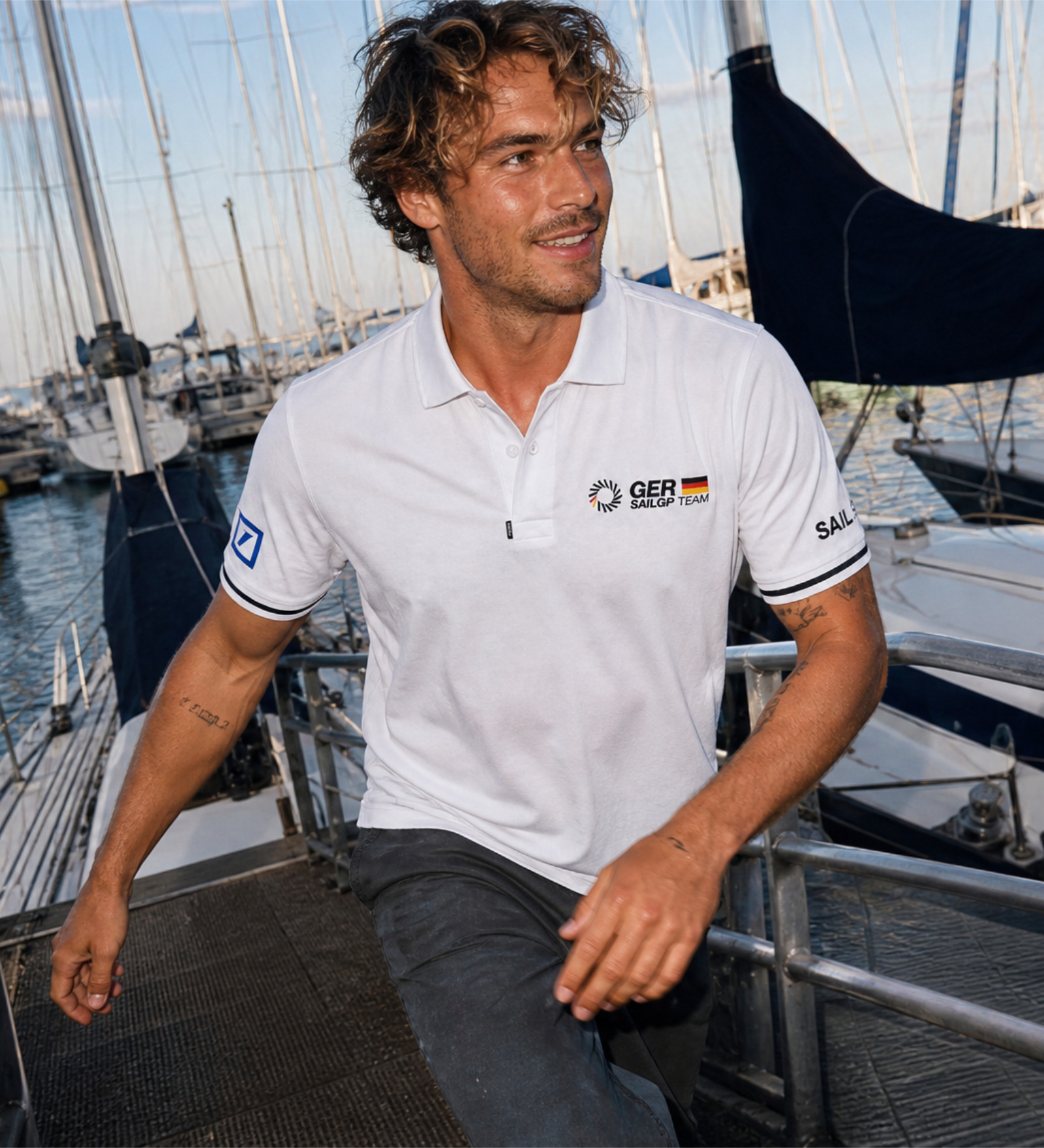 Cotton Polo White for Men