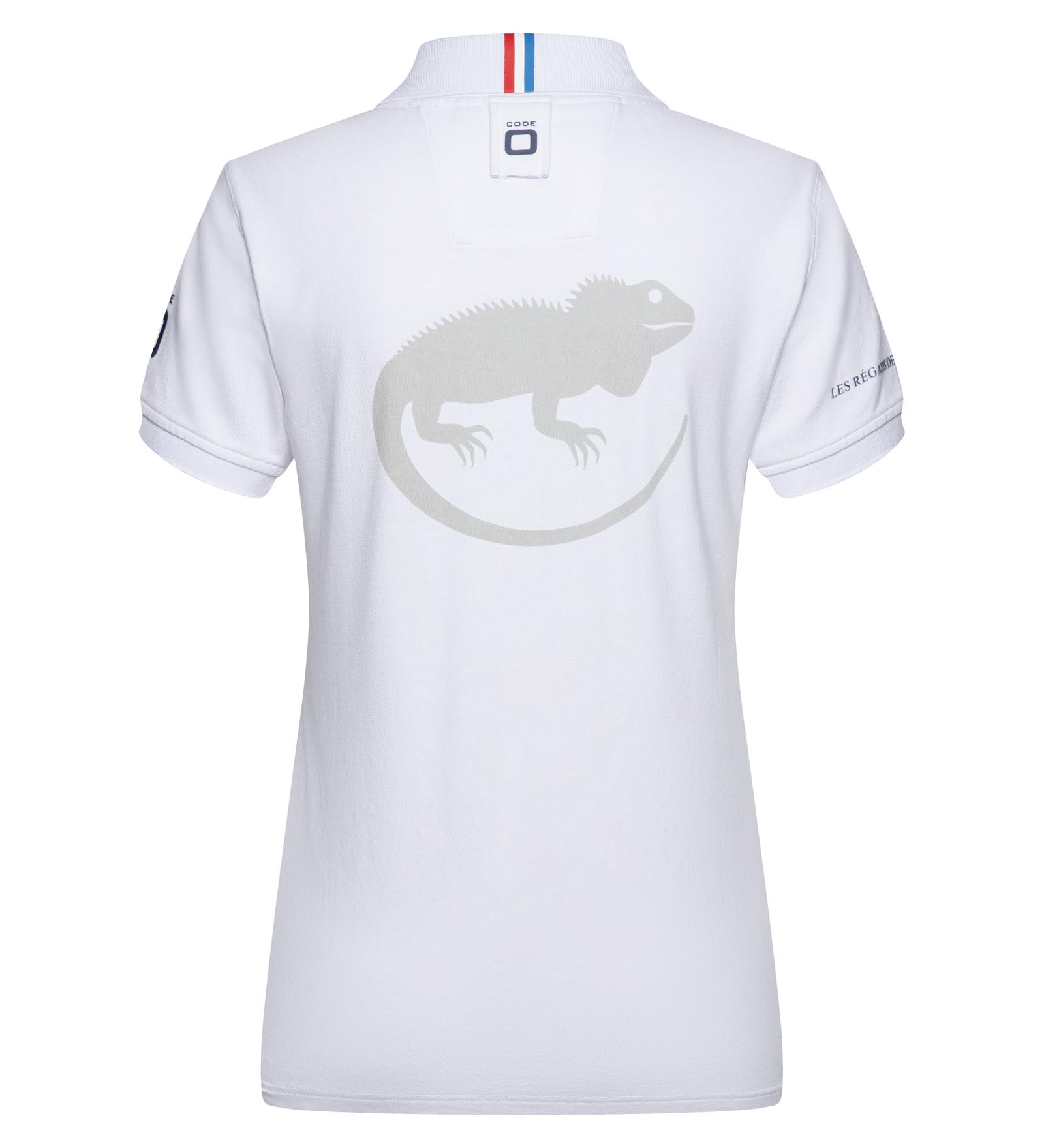 Polo stretch Blanc pour Femmes 