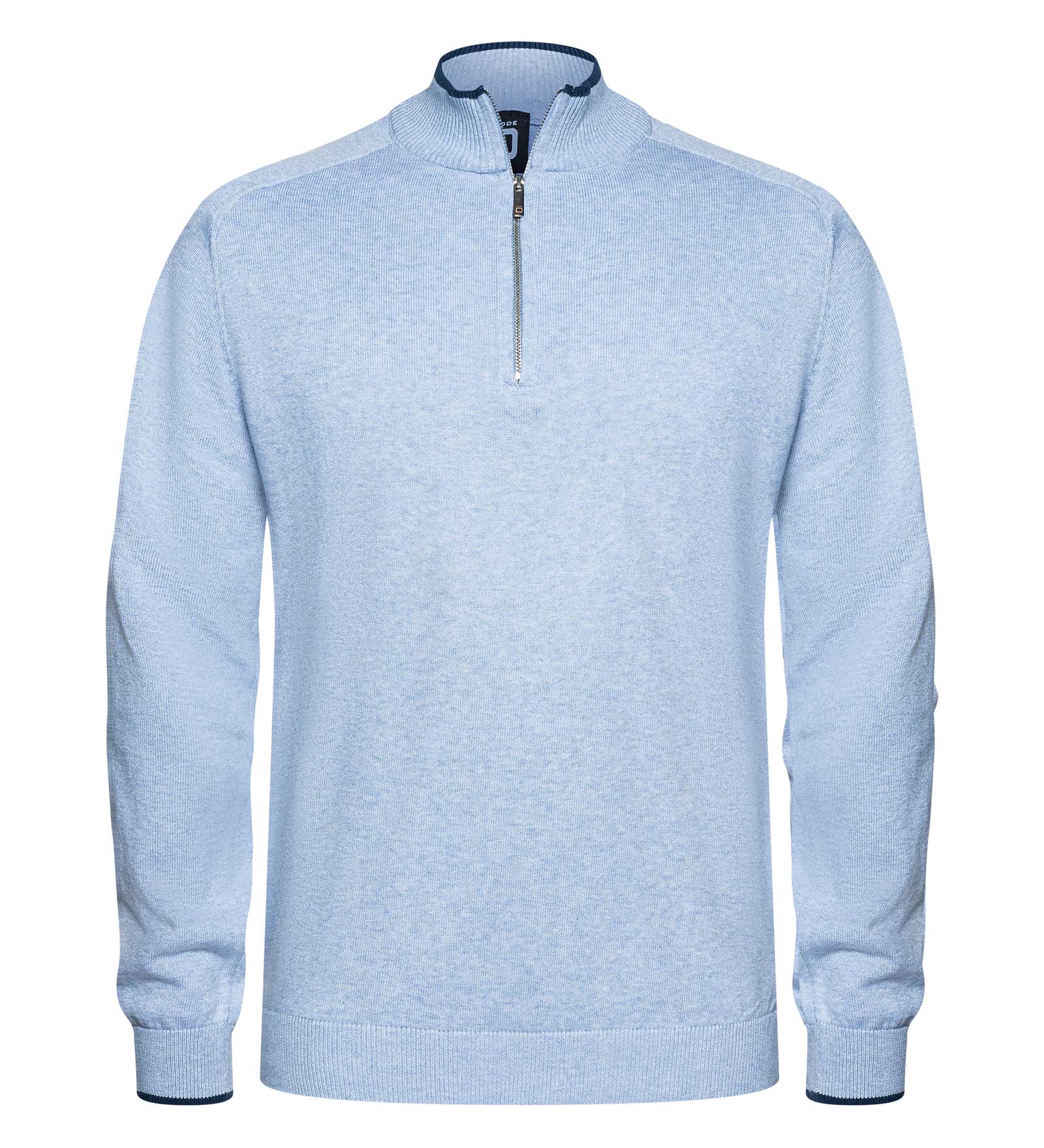 Half-Zip Sweater Blauw voor Heren 