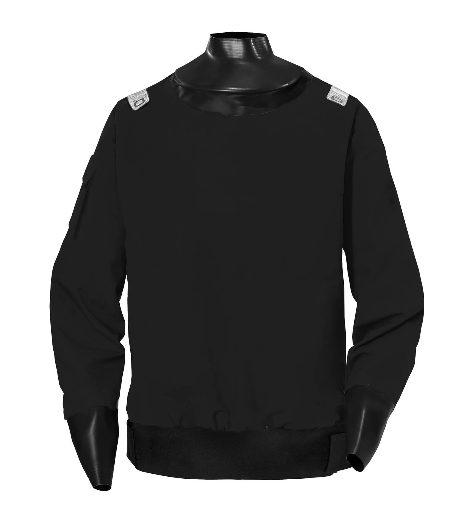 Smocktop Noir pour Hommes et Femmes Smocktop Noir pour Hommes et Femmes