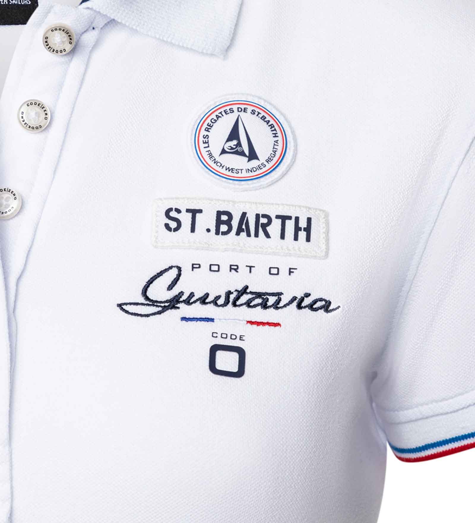 St. Barth Polo Shirt Women white