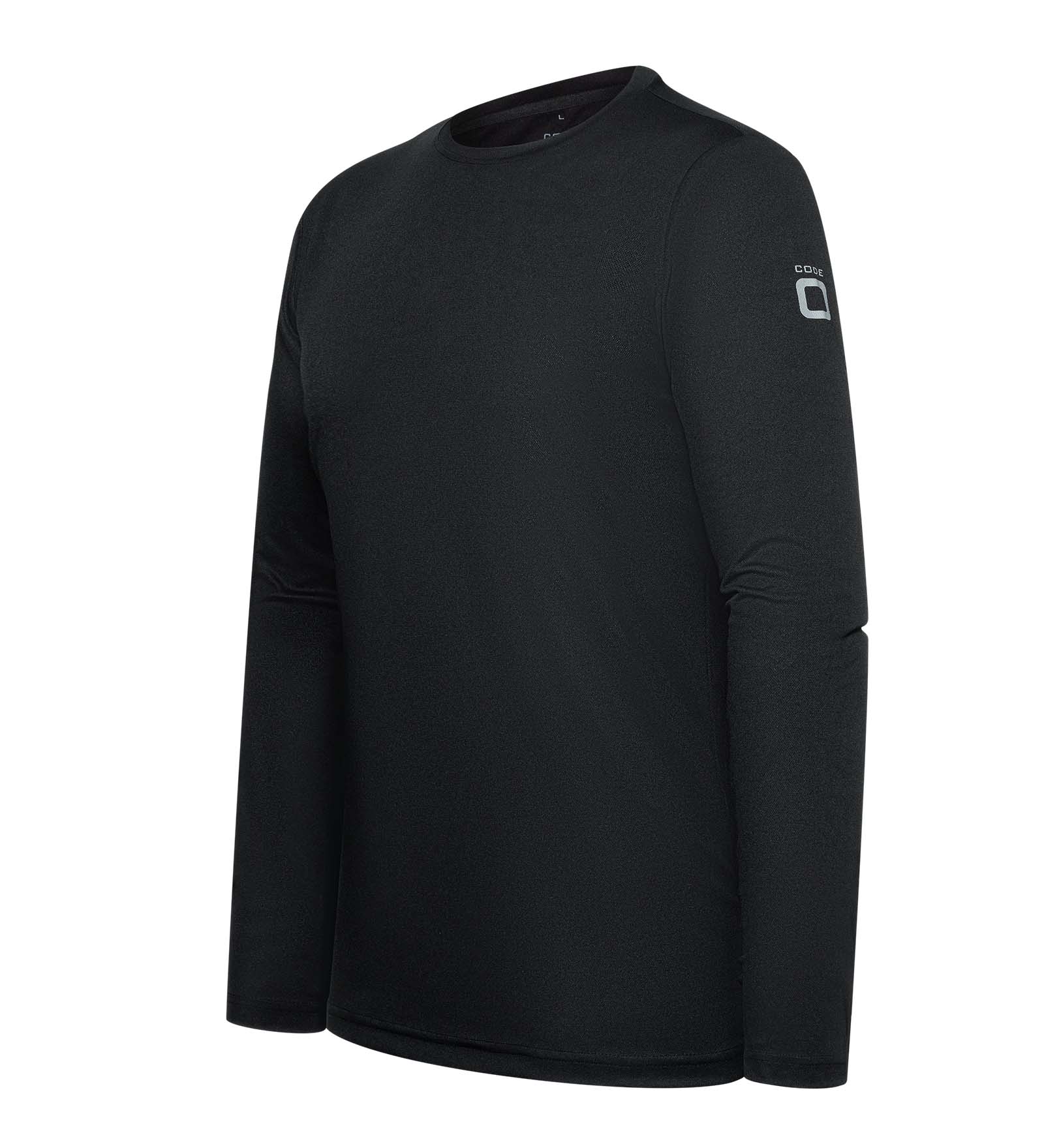 Long-Sleeve T-Shirt Black for Men and Women 