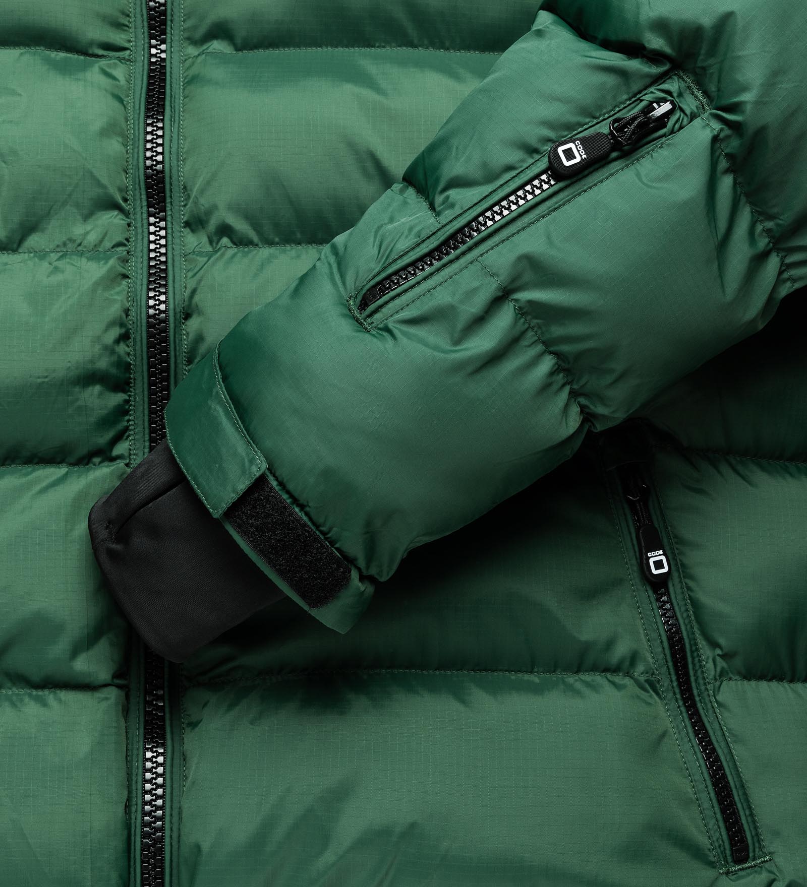 Winter Jacket Green for Men 