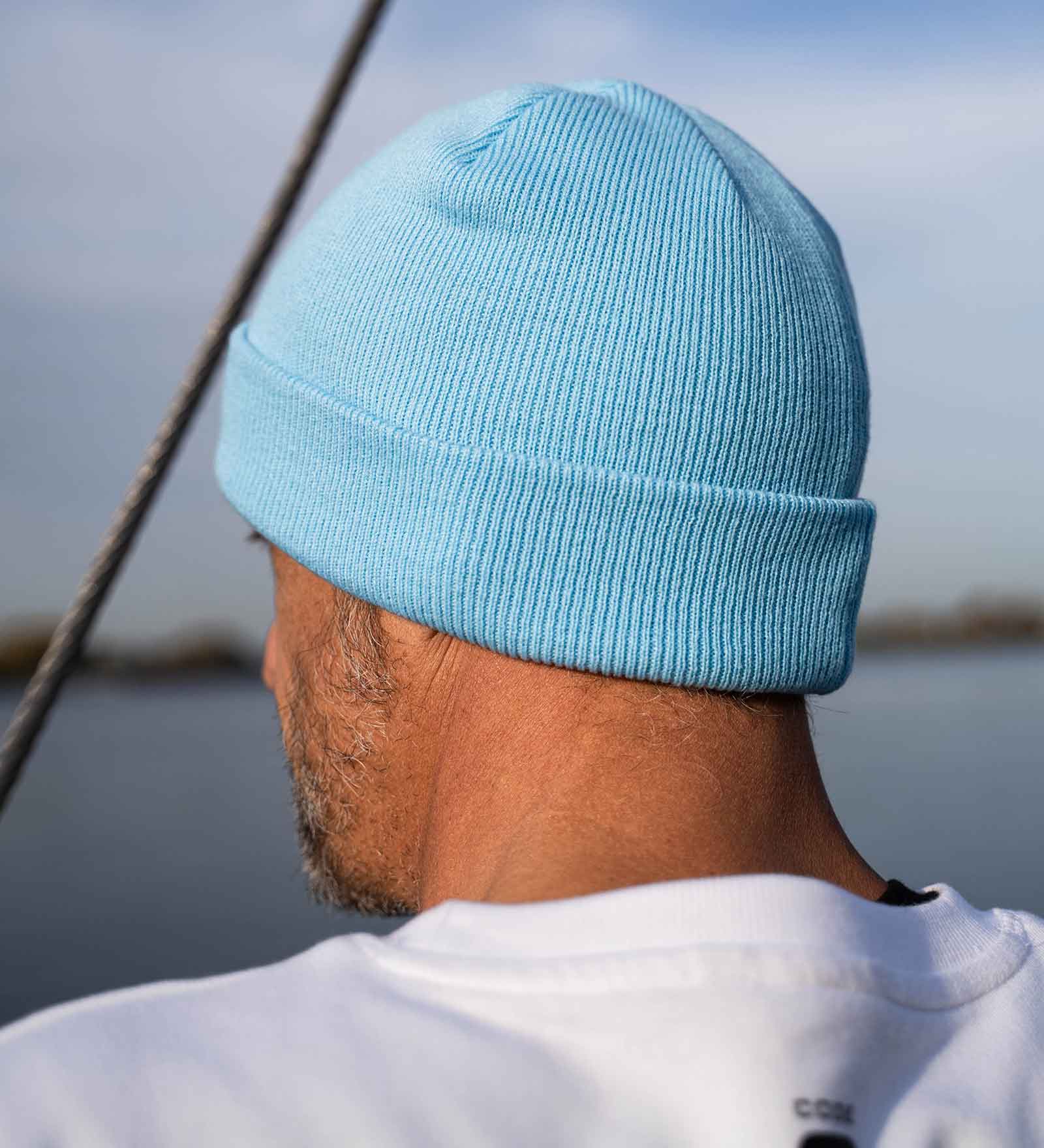 Mens Beanie light blue