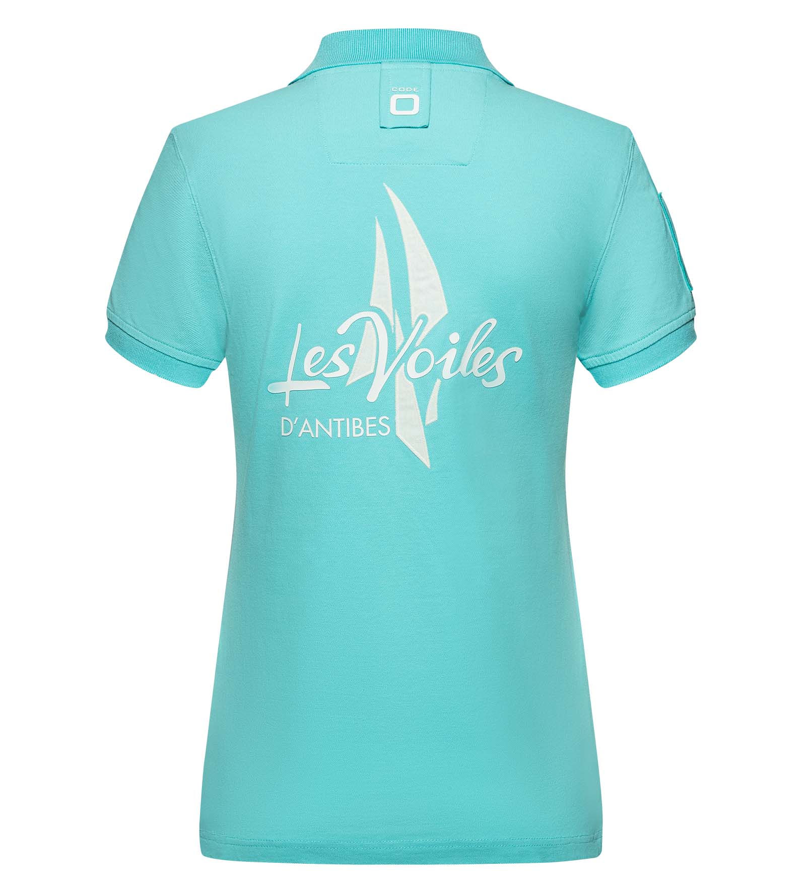 Polo in puro cotone Blu da Donna 