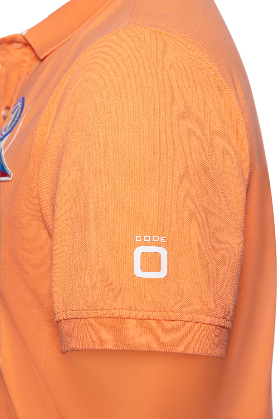 Katoenen polo Oranje voor Heren 