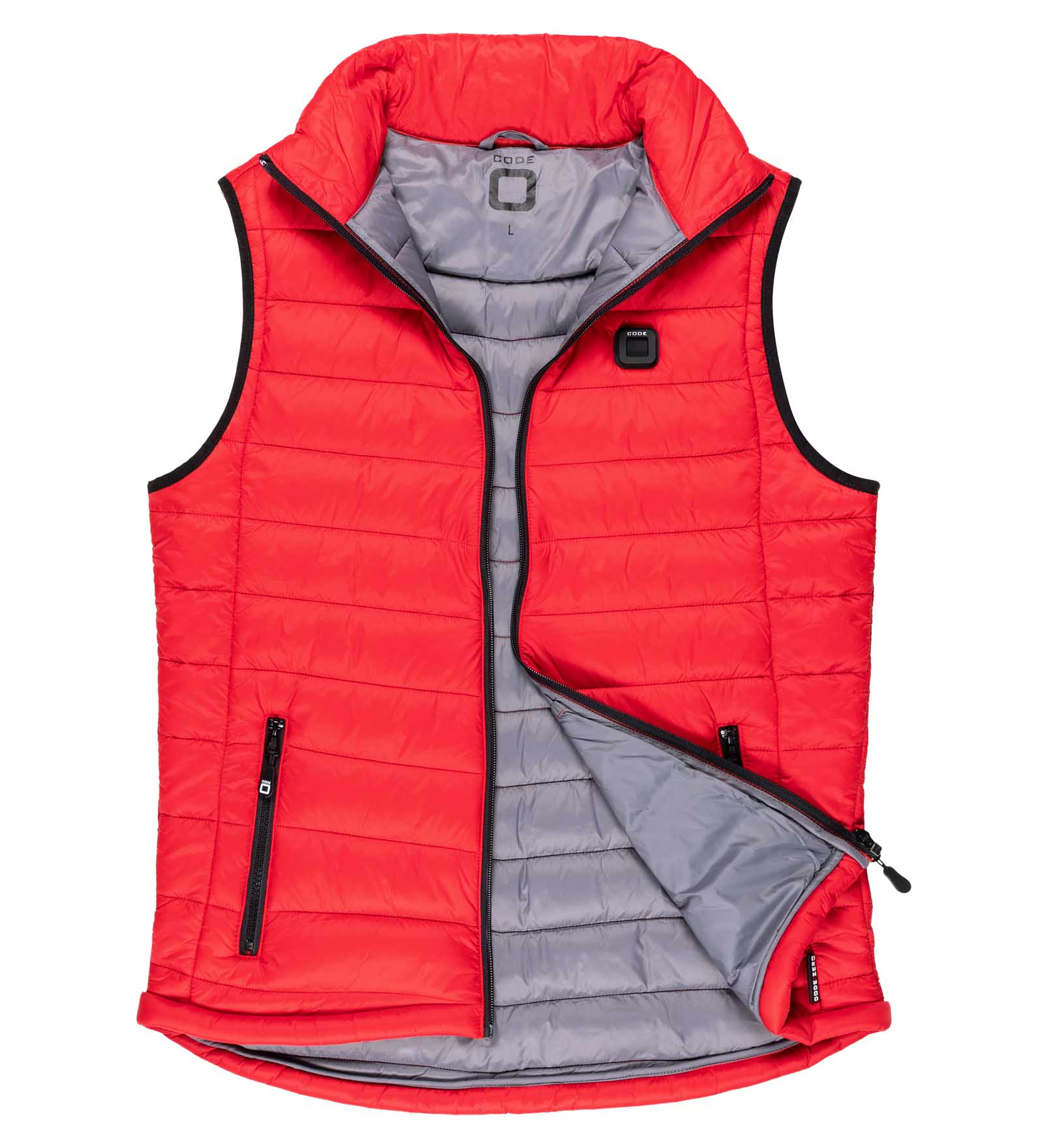 Gilet trapuntato Rosso da Uomo 