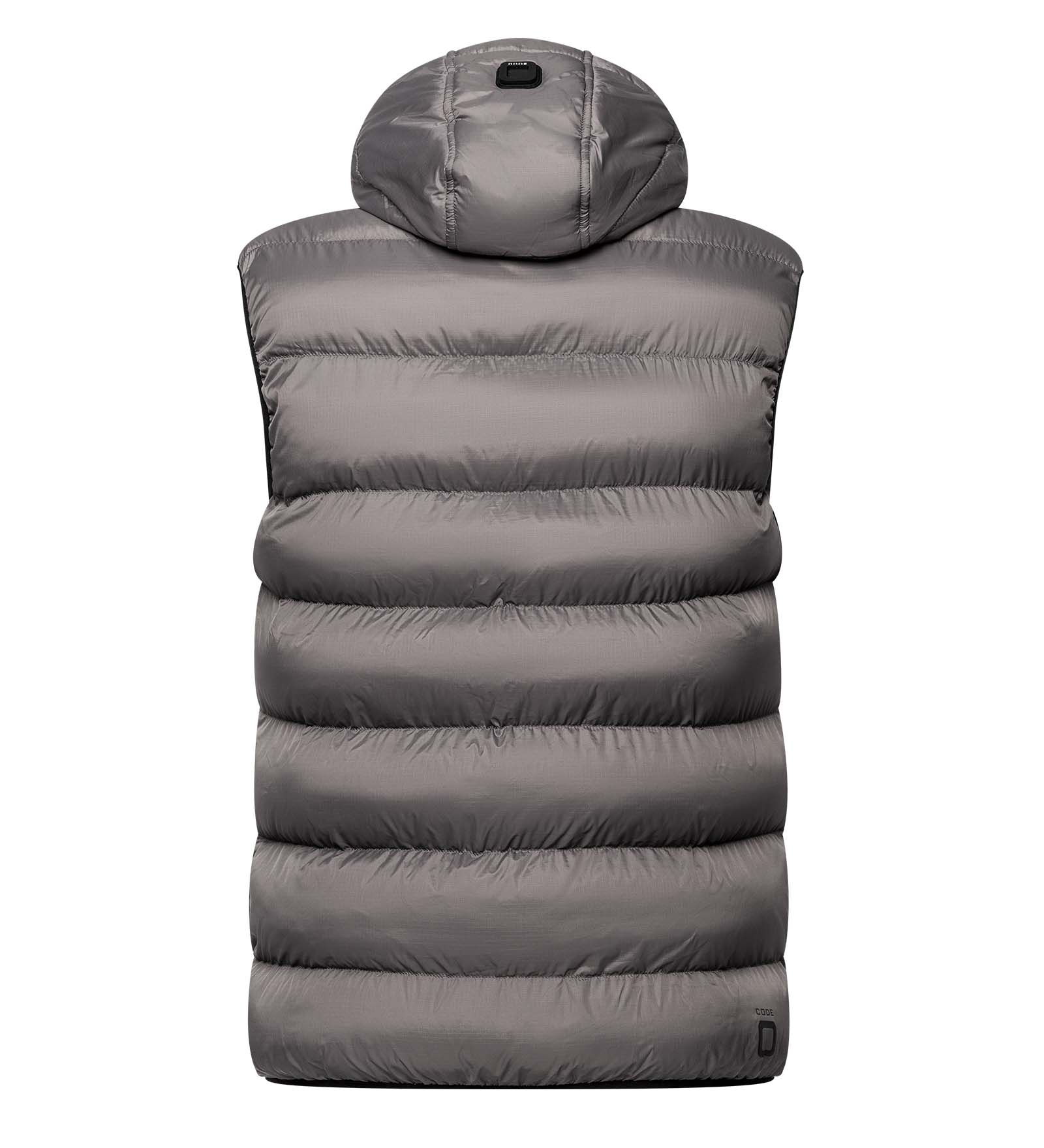 Quilted Vest Grey for Men 