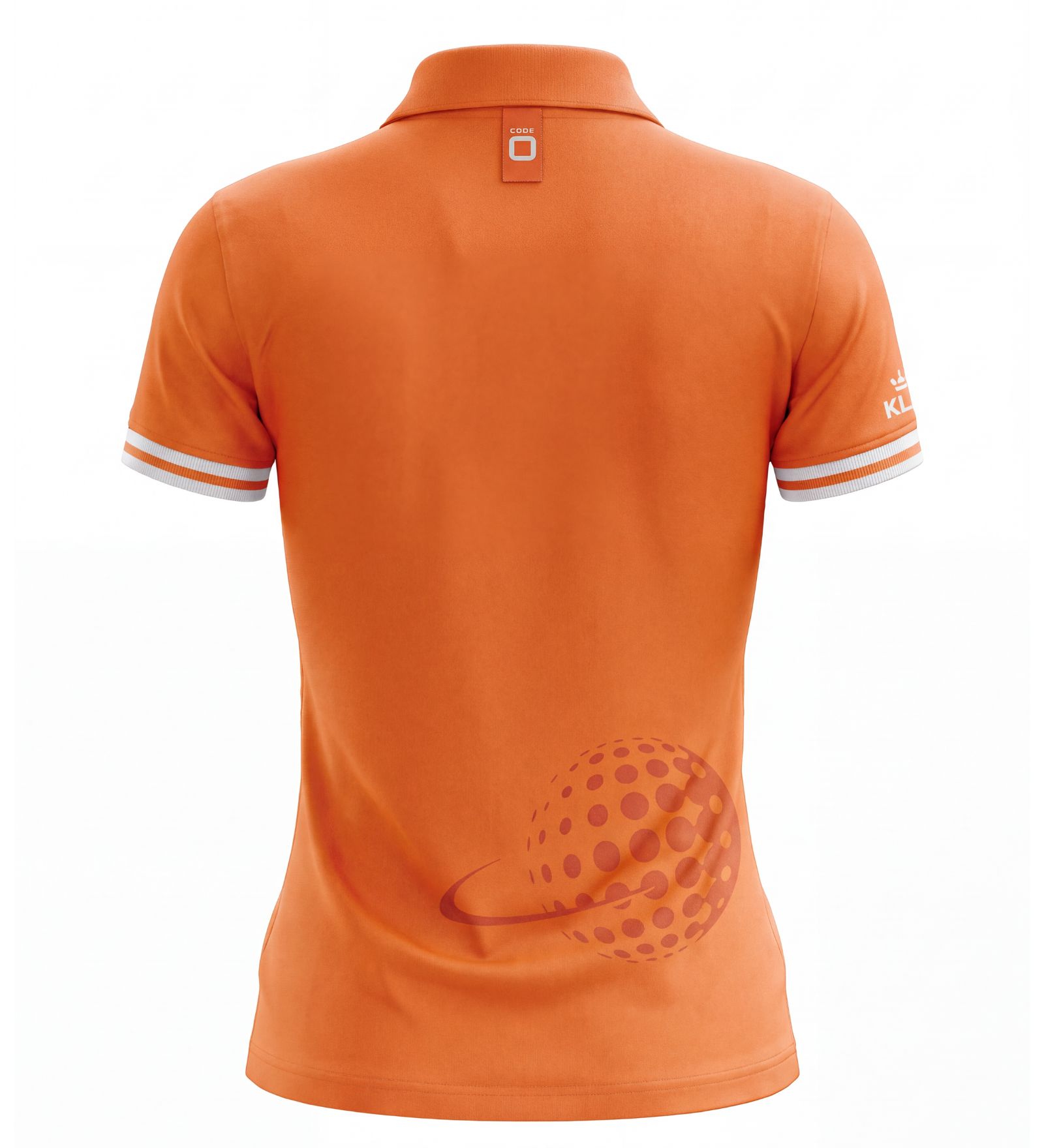 Polo stretch Orange pour Femmes