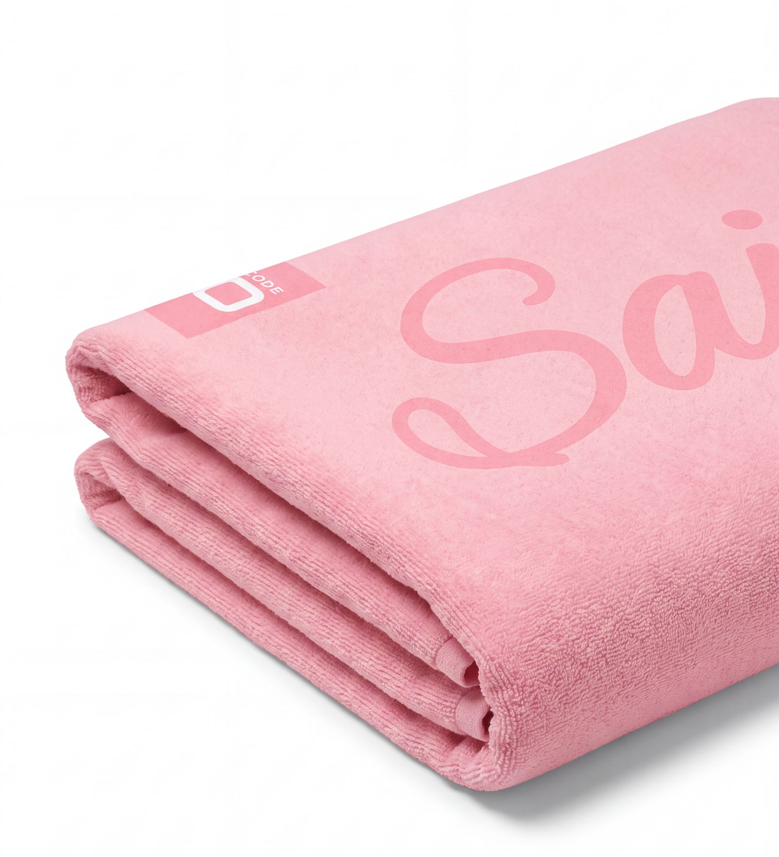 Serviette de plage Saint-Tropez Rosé