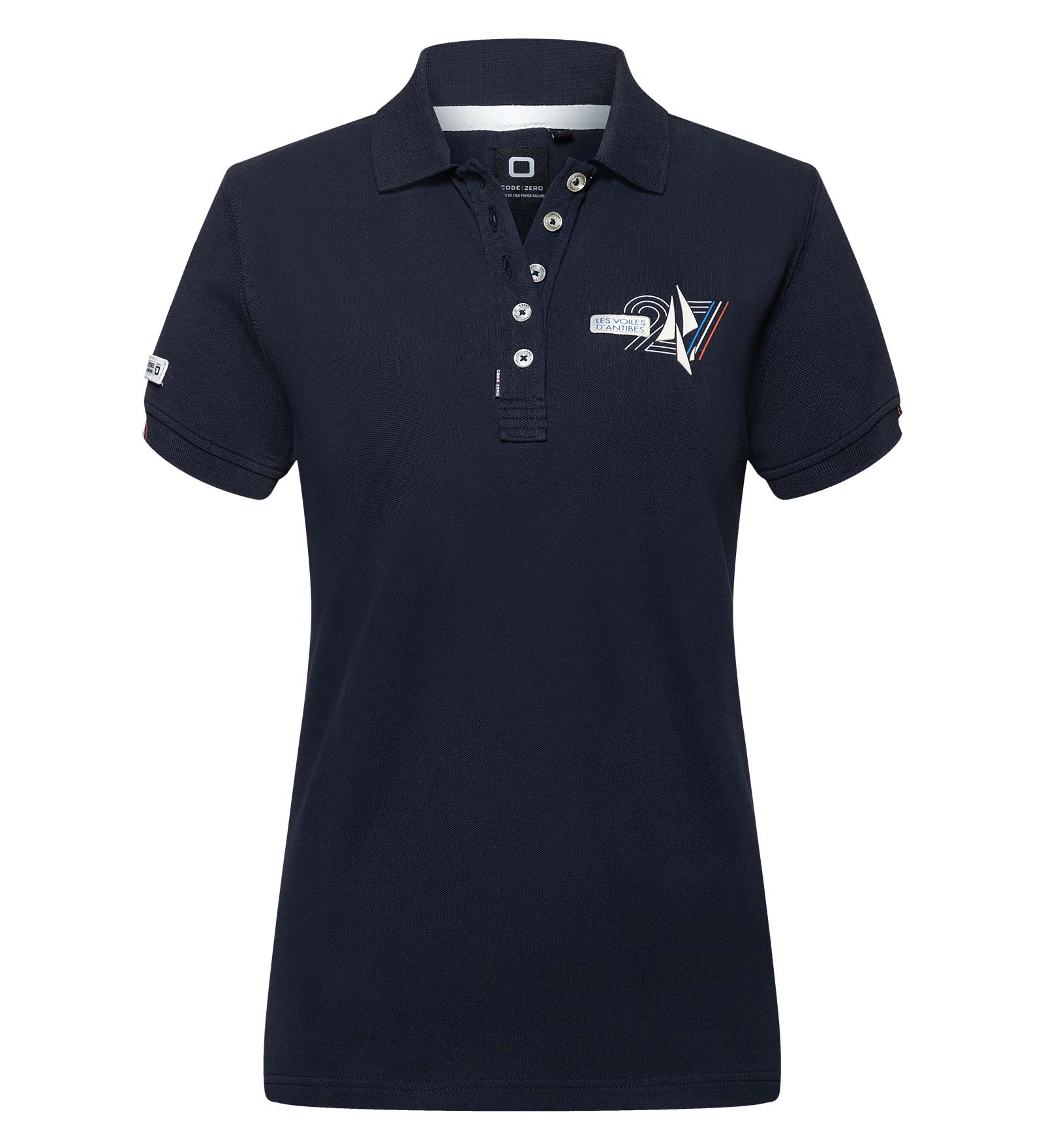 Stretch Polo Shirt Navy Blue for Women 