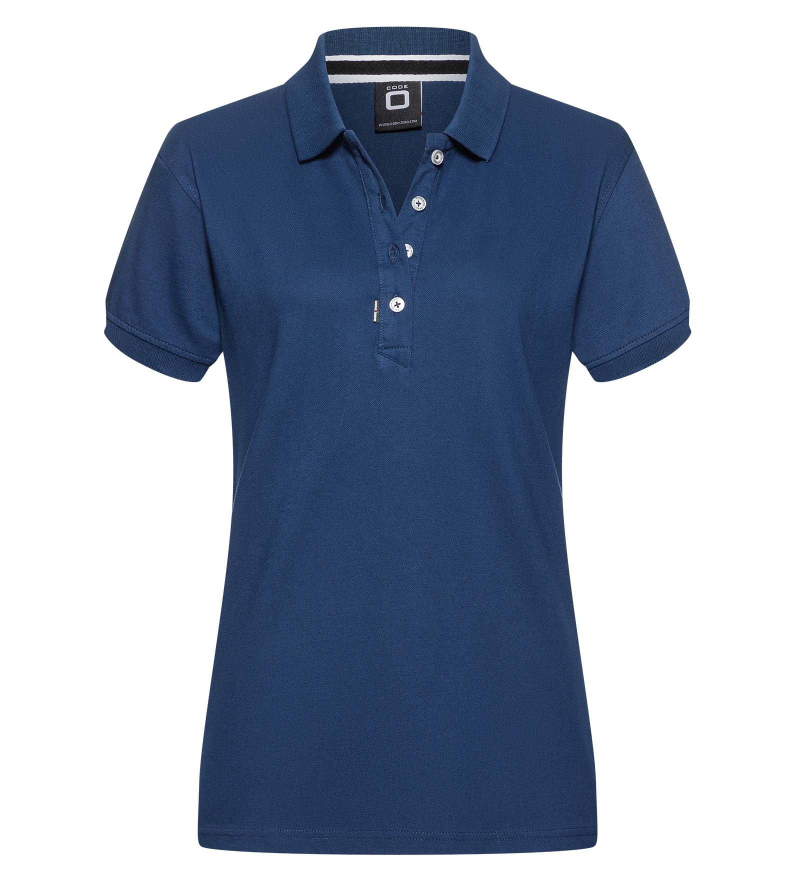 Katoenen polo Marine voor Dames 