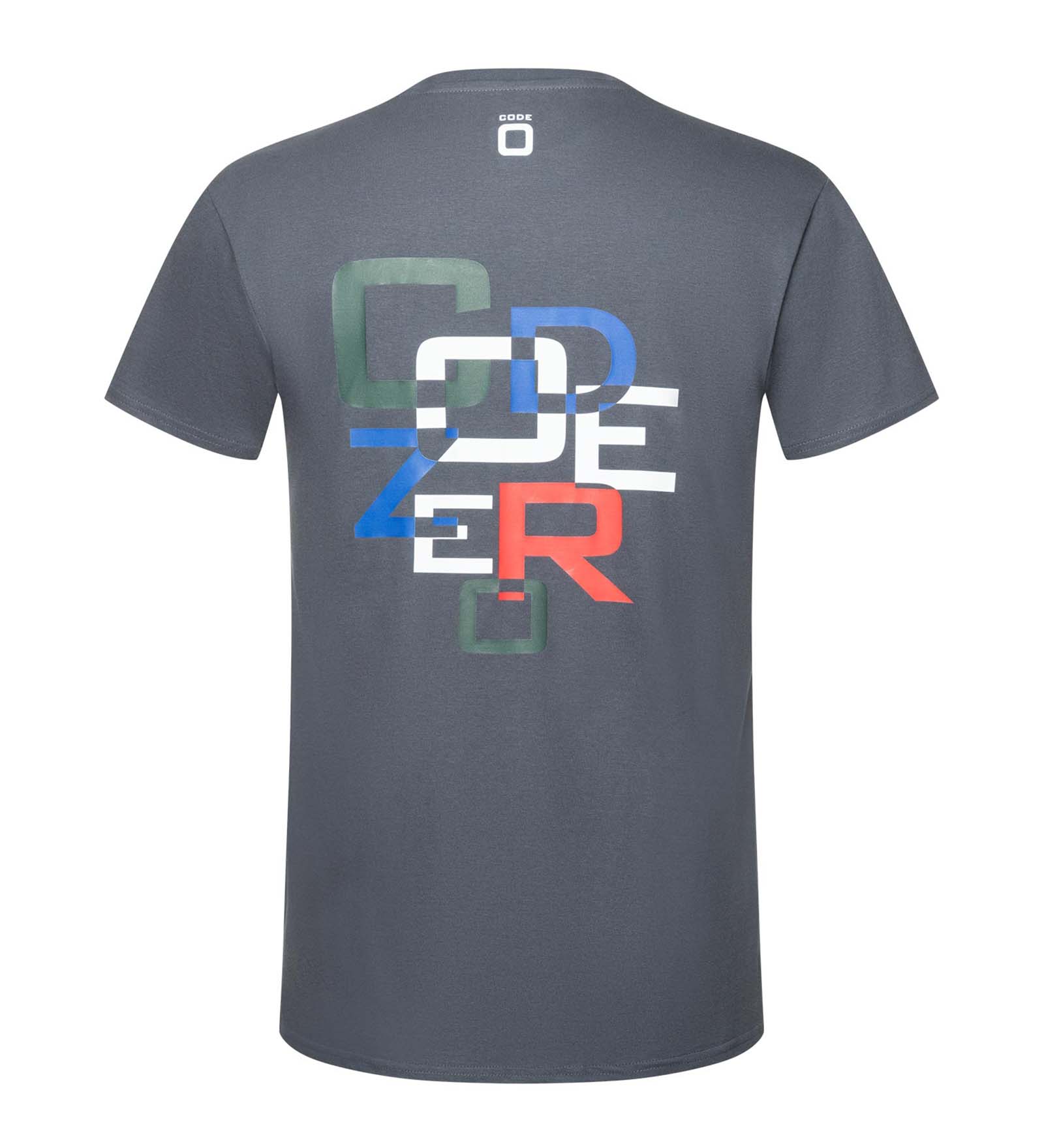T-Shirt CODE-ZERO blue-grey