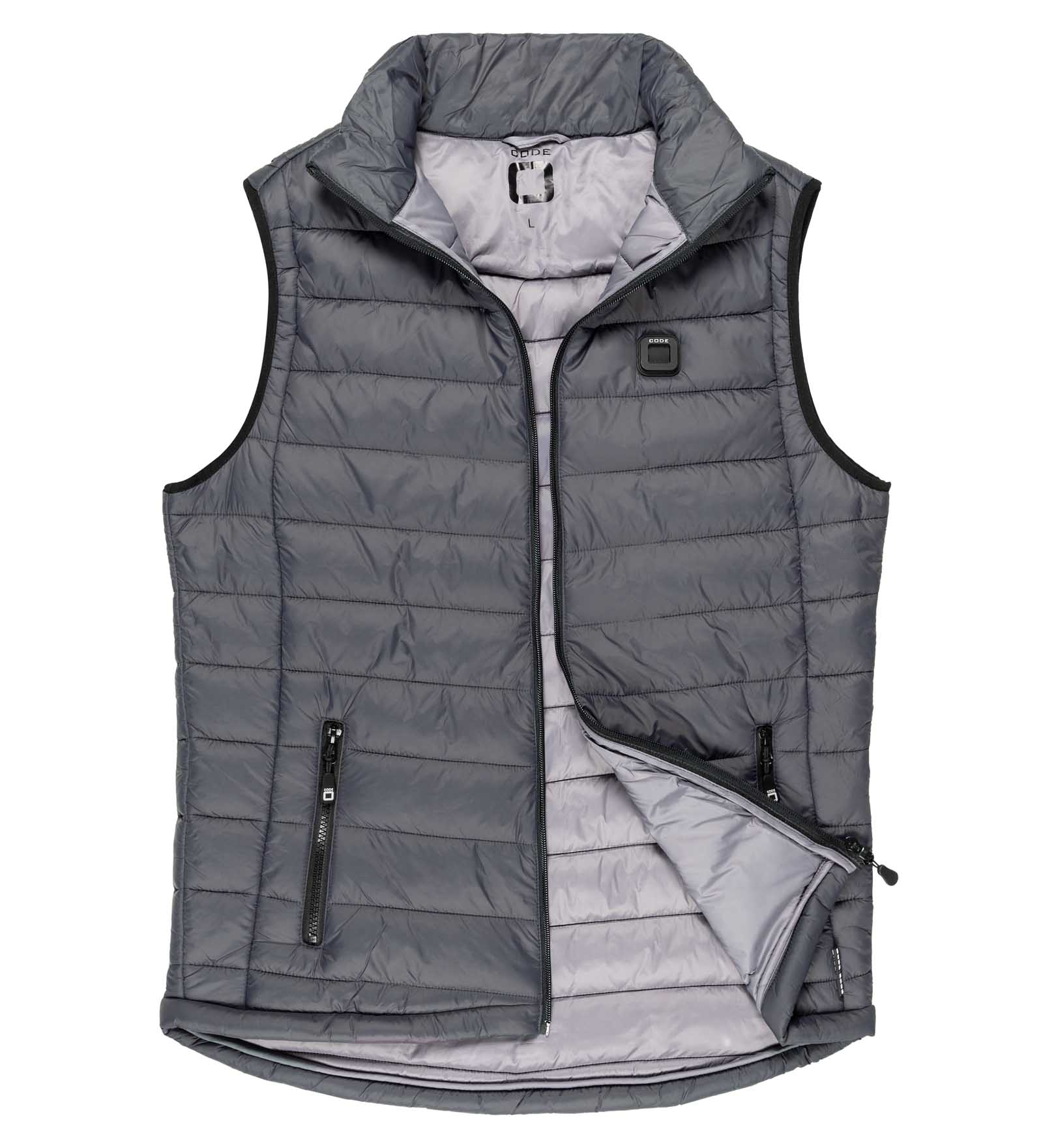 Gilet trapuntato Grigio da Uomo 