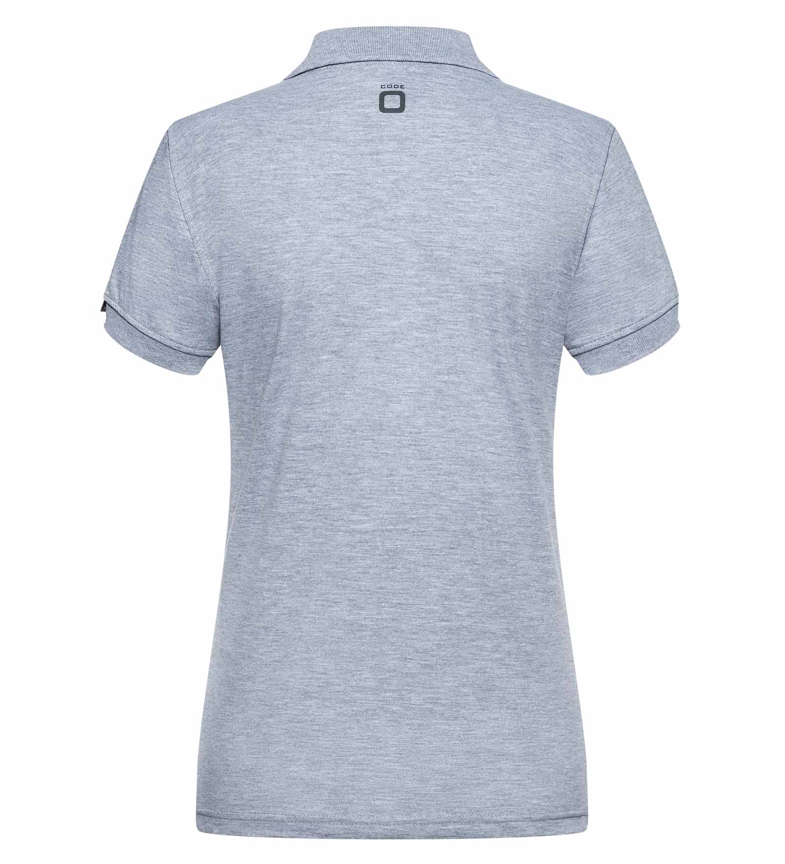 Cotton Polo Shirt Grey for Women 